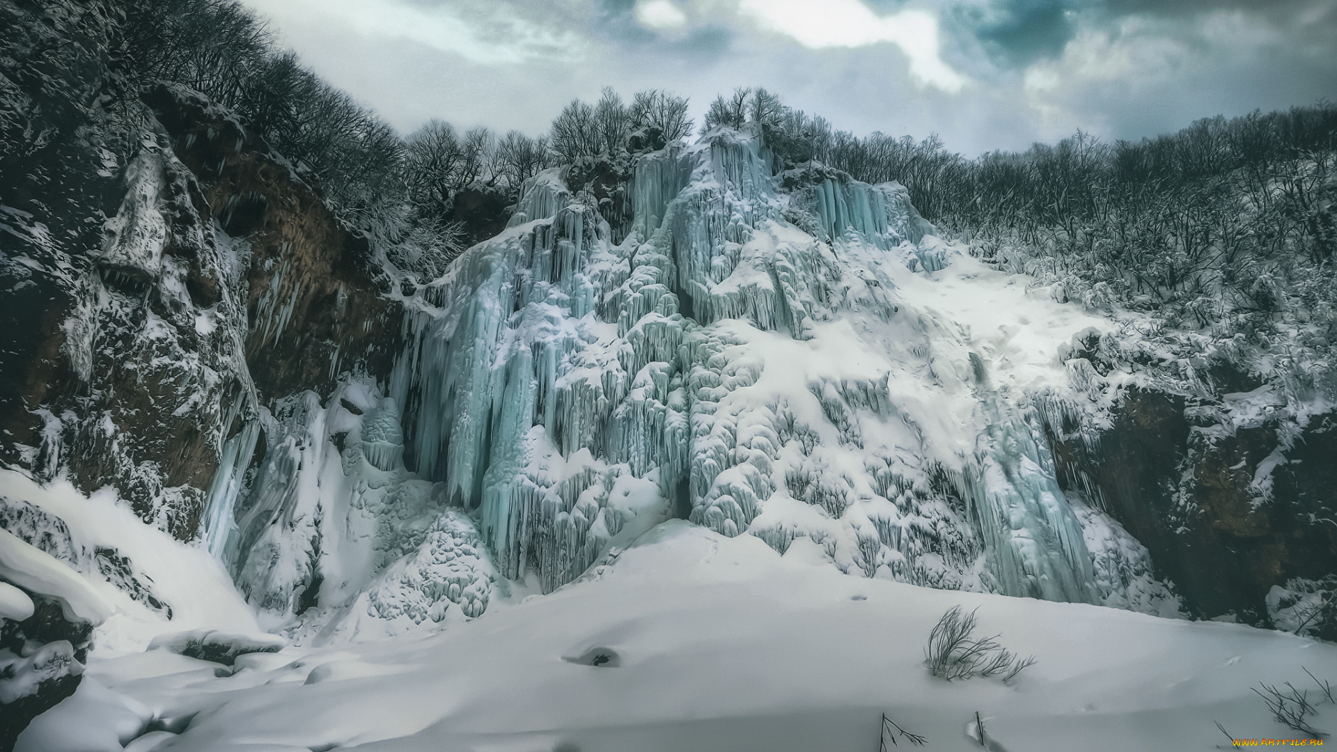 природа, зима, простор