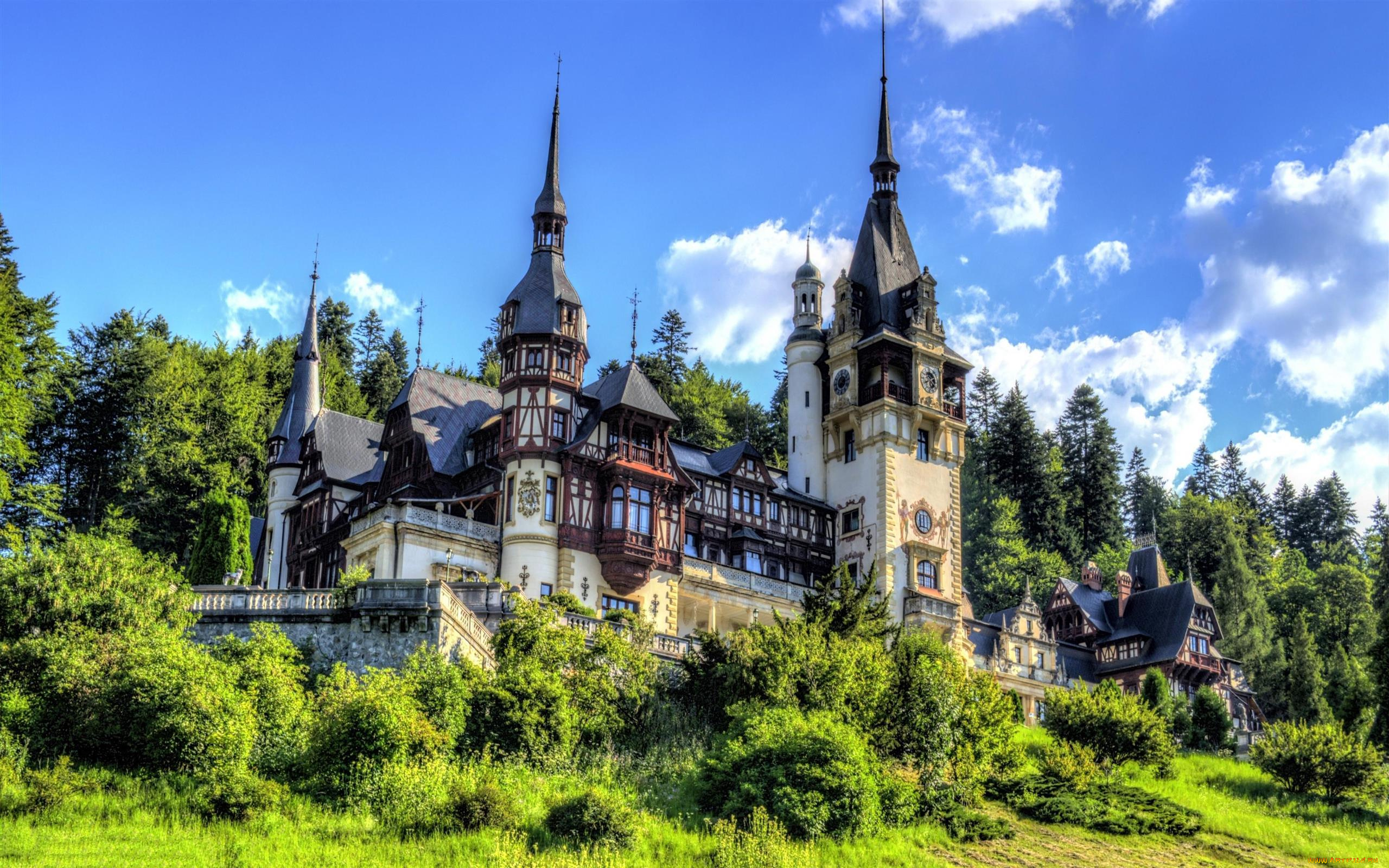 peles, castle, romania, города, -, дворцы, , замки, , крепости, peles, castle, romania