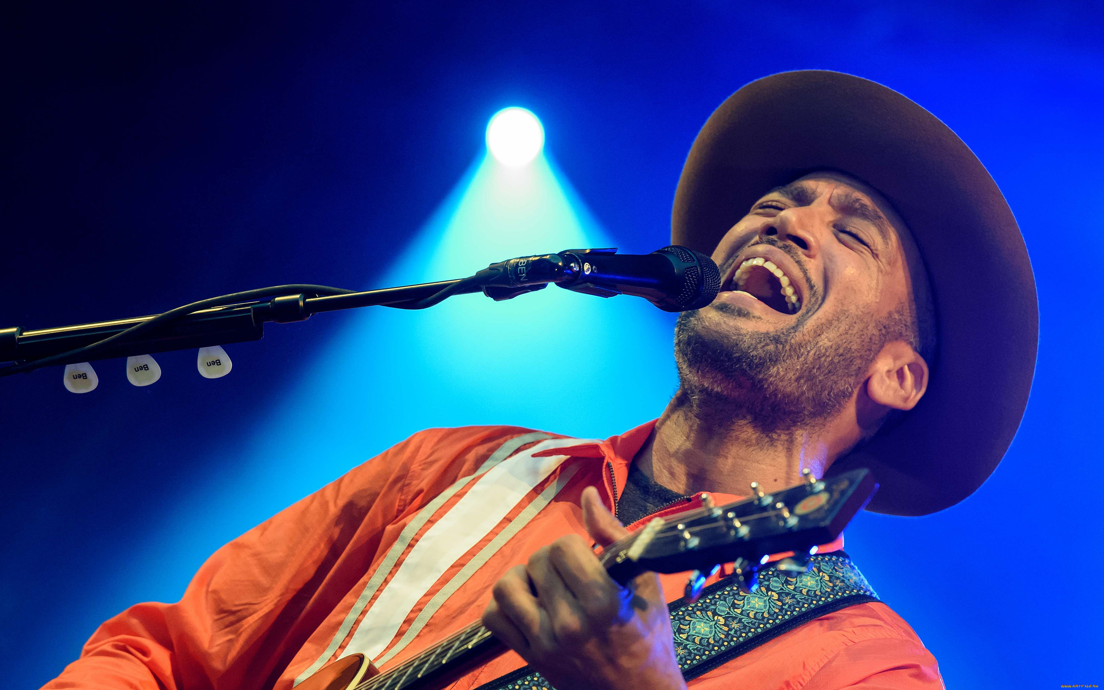 ben, harper, музыка, -временный, певец, шляпа, мужчина