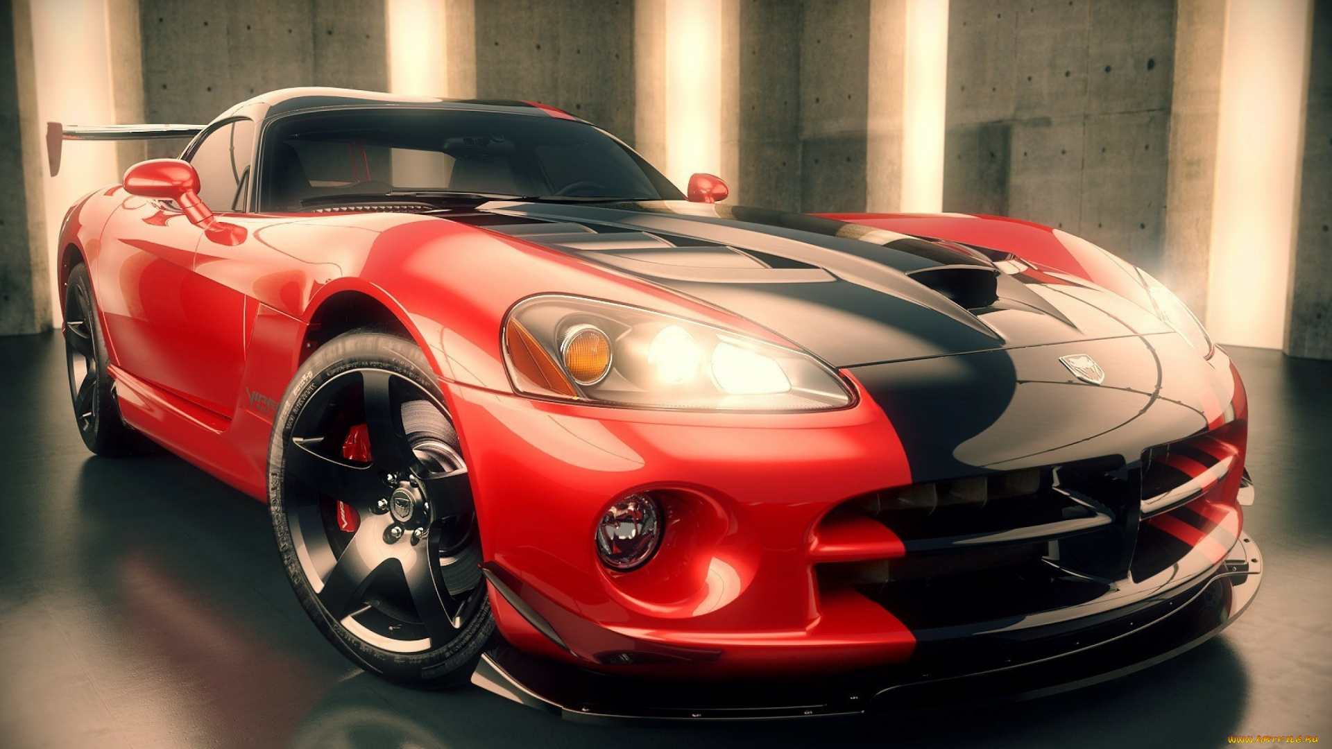 dodge, viper, автомобили, 3д, dodge, viper, srt, 10, acr, мощь, скорость, у, этого, парня, в, крови