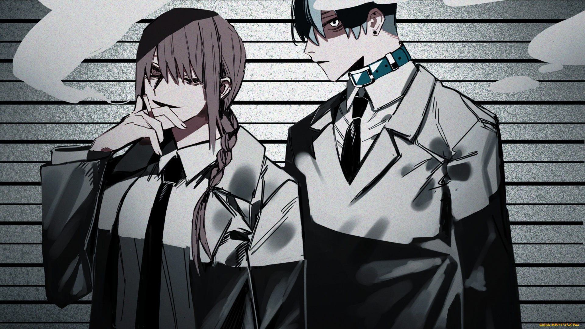 аниме, chainsaw, man, chainsaw, man