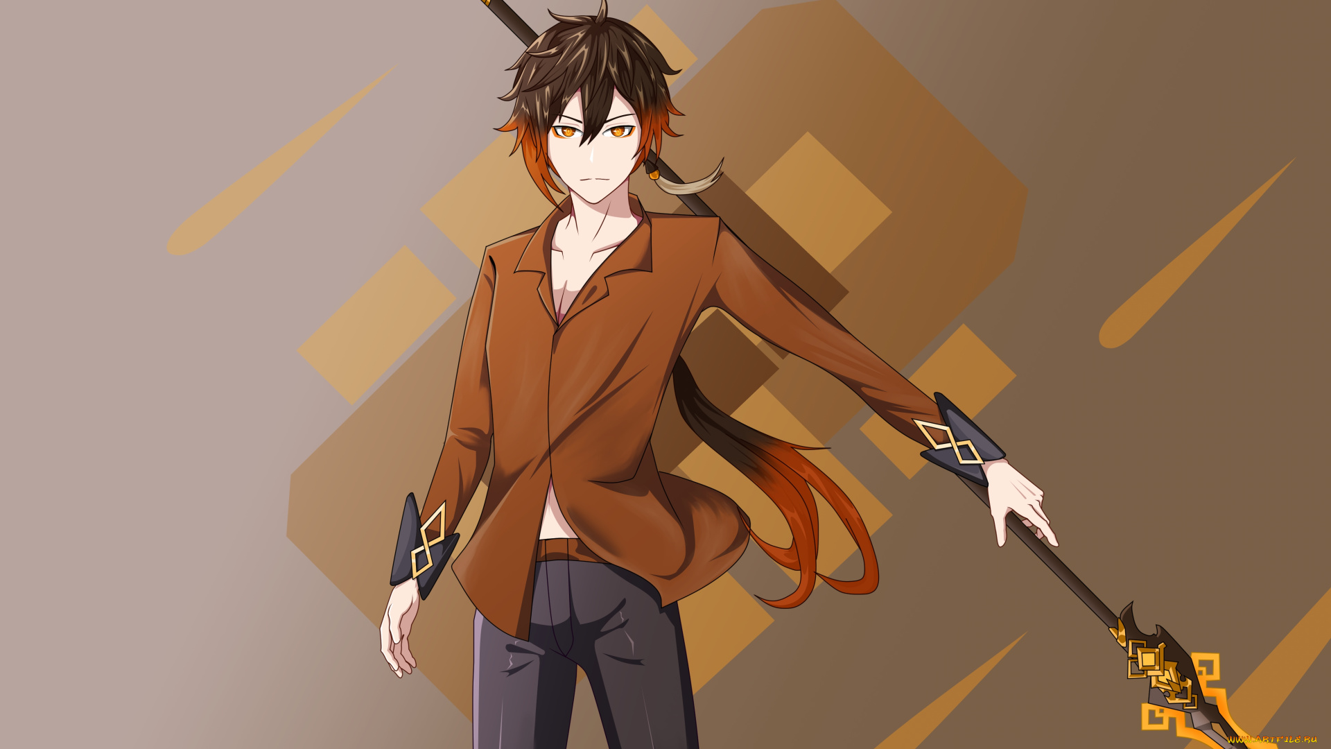 аниме, genshin, impact, genshin, impact