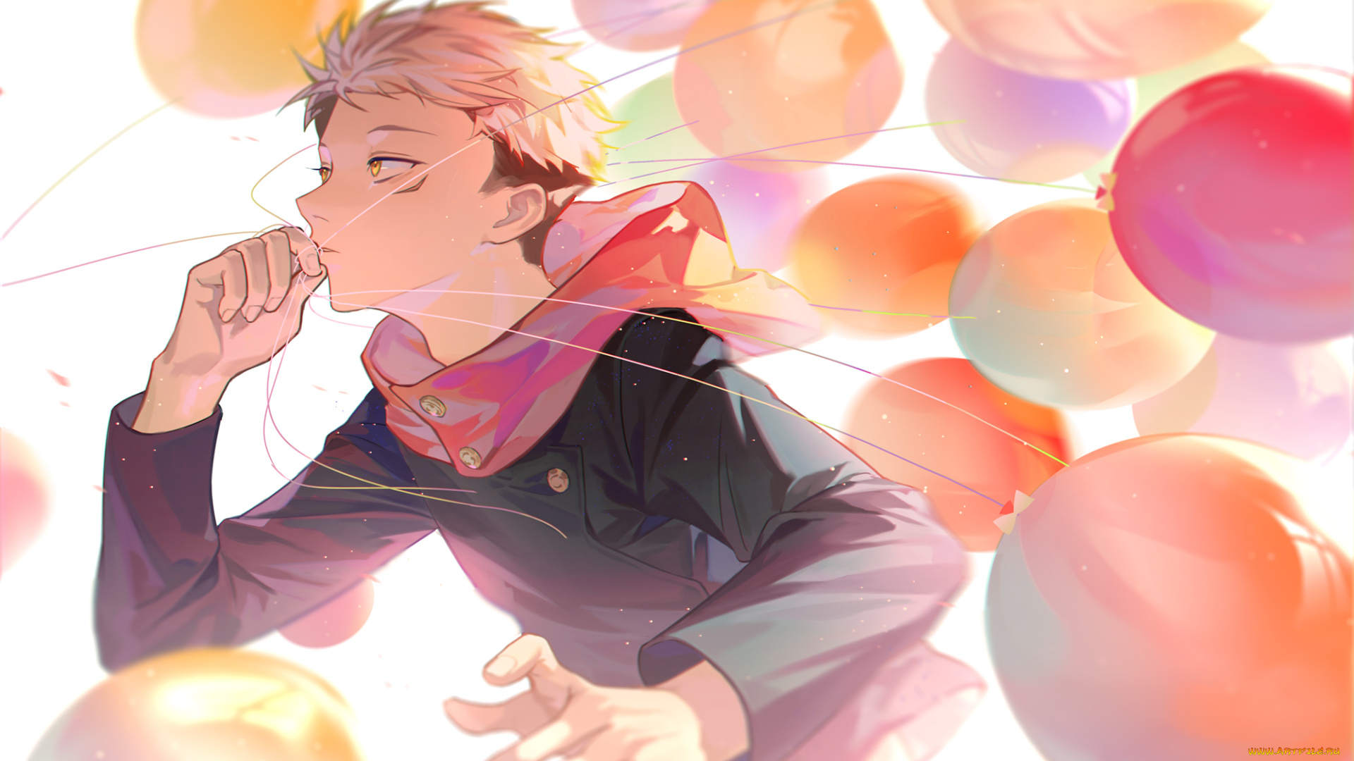 аниме, jujutsu, kaisen, магическая, битва