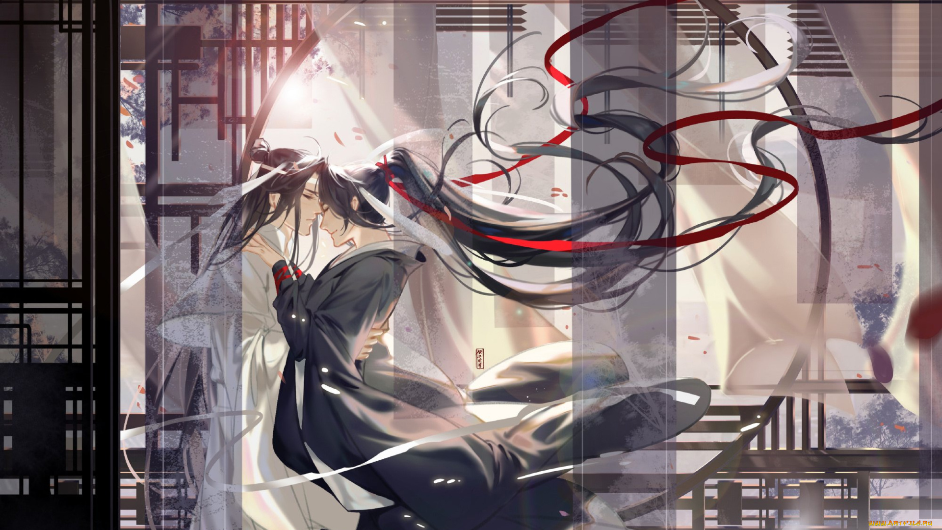 аниме, mo, dao, zu, shi, вэй, усянь, лань, ванцзи