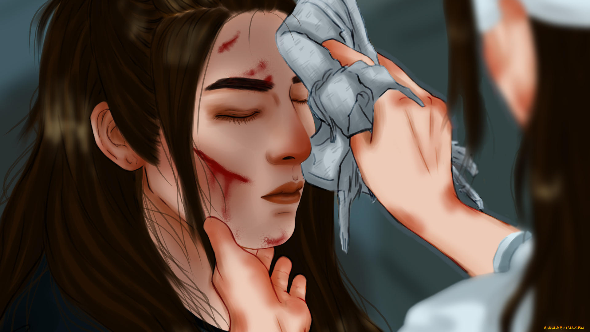 by, matchanu1987, рисованное, кино, , мультфильмы, the, untamed, неукротимый, повелитель, чэньцин, мосян, тунсю, mo, dao, zu, shi, магистр, дьявольского, культа