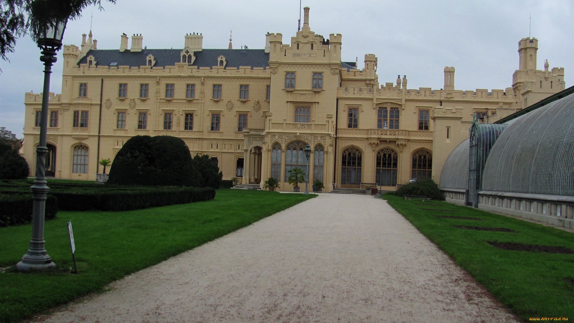 lednice, castle, города, замок, леднице, , чехия, lednice, castle