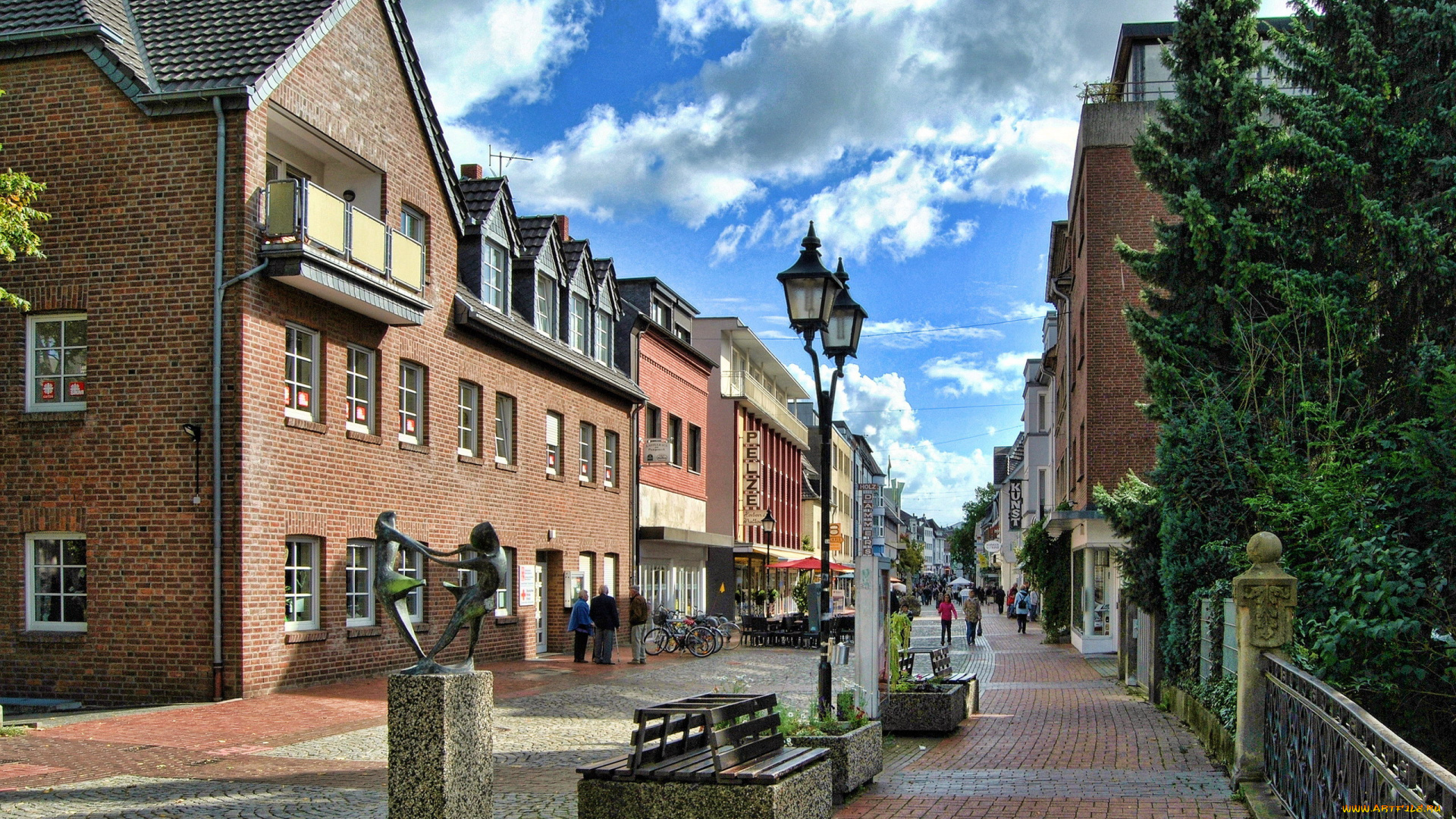 moers, germany, города, -, улицы, , площади, , набережные