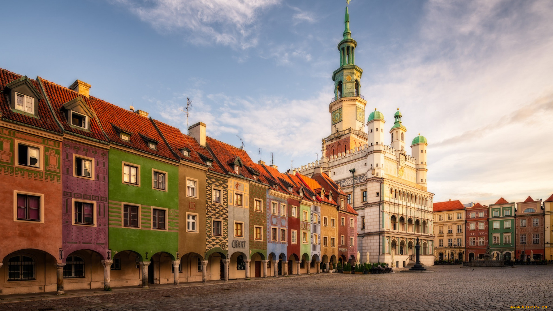 poznan, poland, города, -, улицы, , площади, , набережные