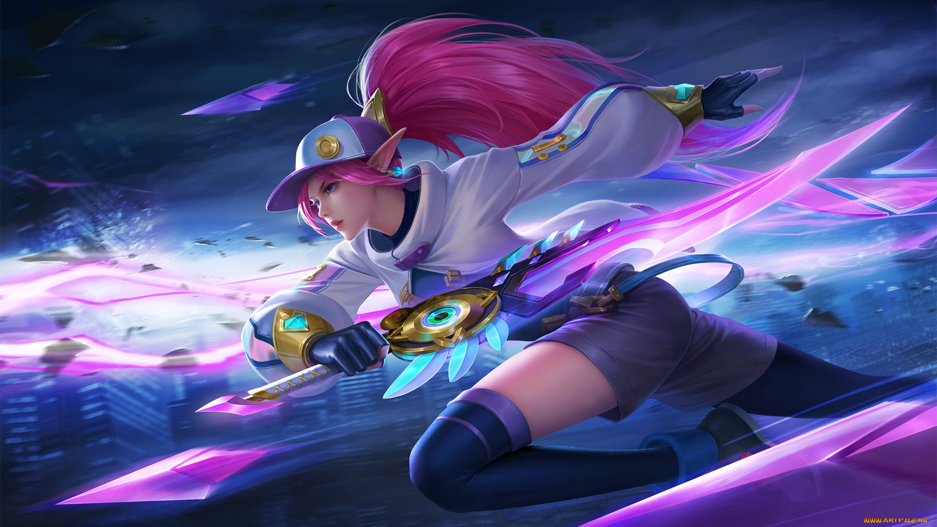 видео, игры, heroes, evolved, девушка, оружие, скорость