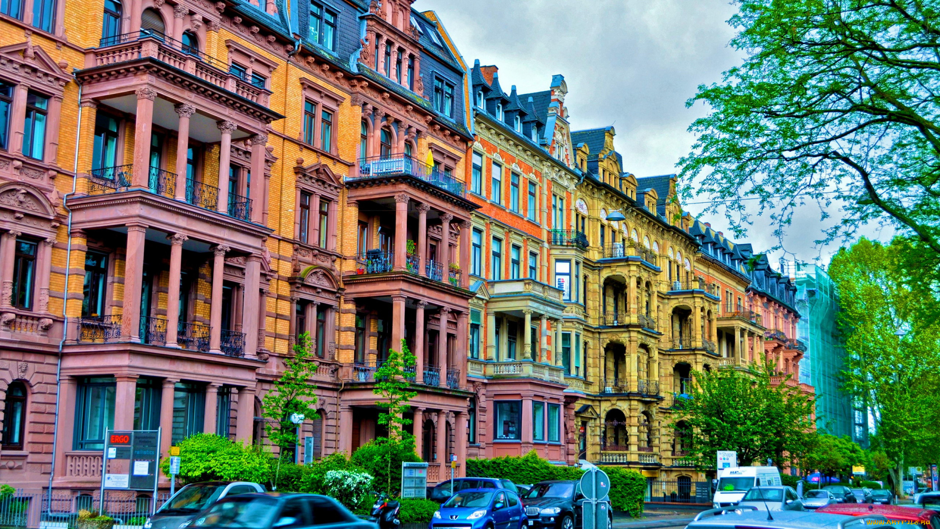 wiesbaden, germany, города, -, улицы, , площади, , набережные