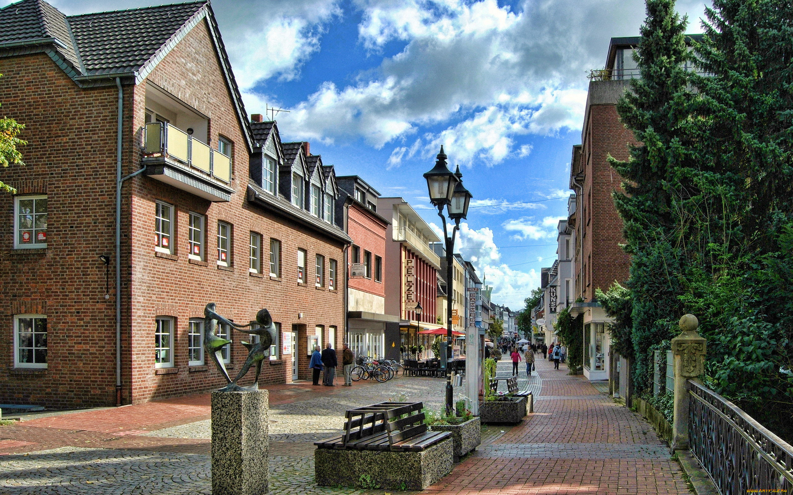 moers, germany, города, -, улицы, , площади, , набережные