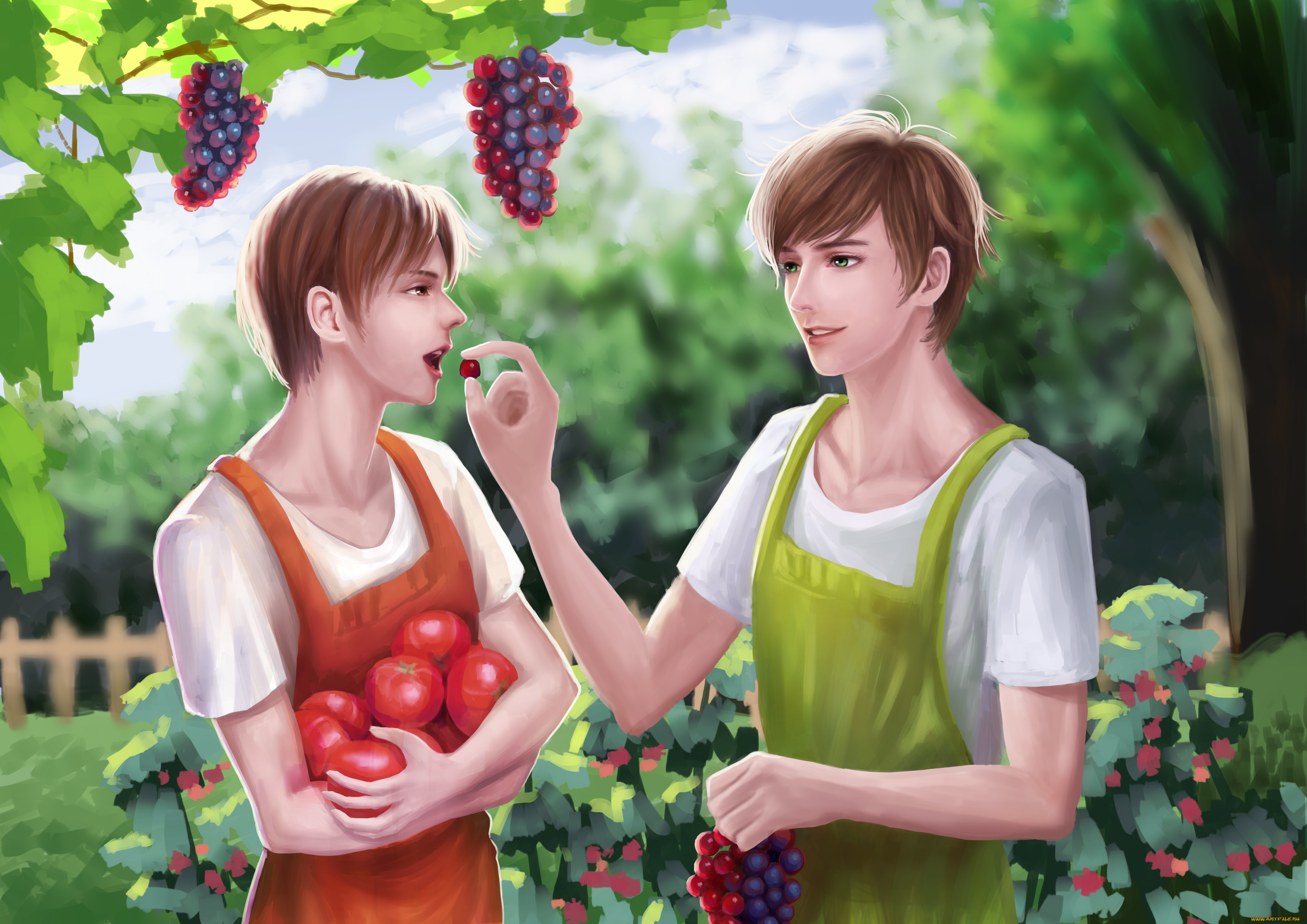 аниме, hetalia, , axis, powers, хеталия, и, страны, оси