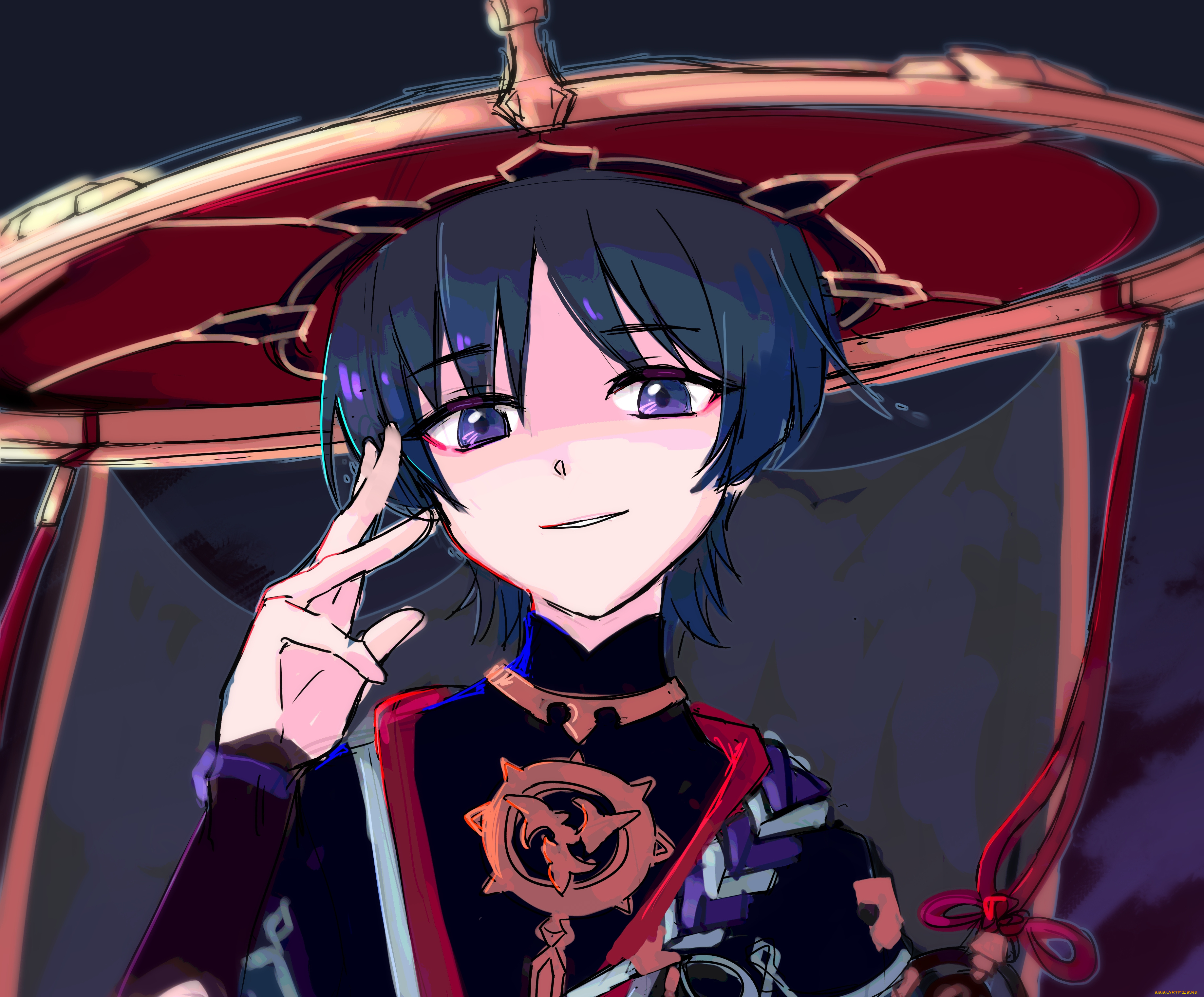 аниме, genshin, impact, genshin, impact