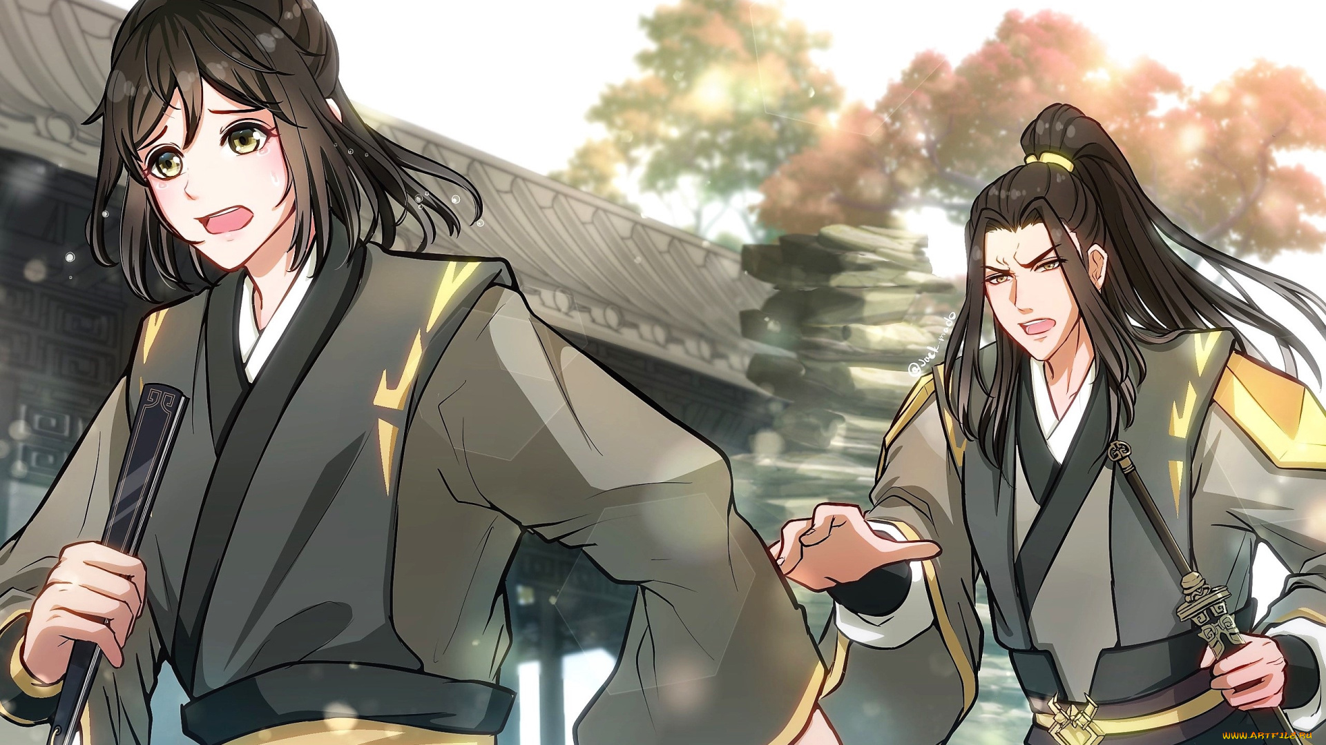 аниме, mo, dao, zu, shi, не, хуайсан, минцзюэ