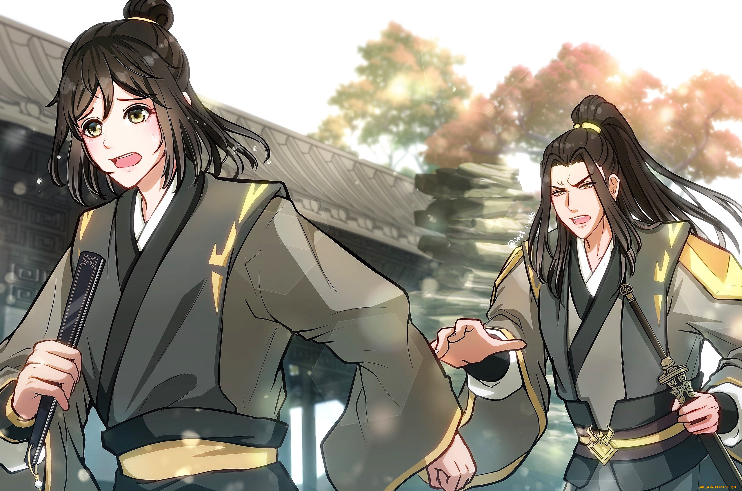 аниме, mo, dao, zu, shi, не, хуайсан, минцзюэ