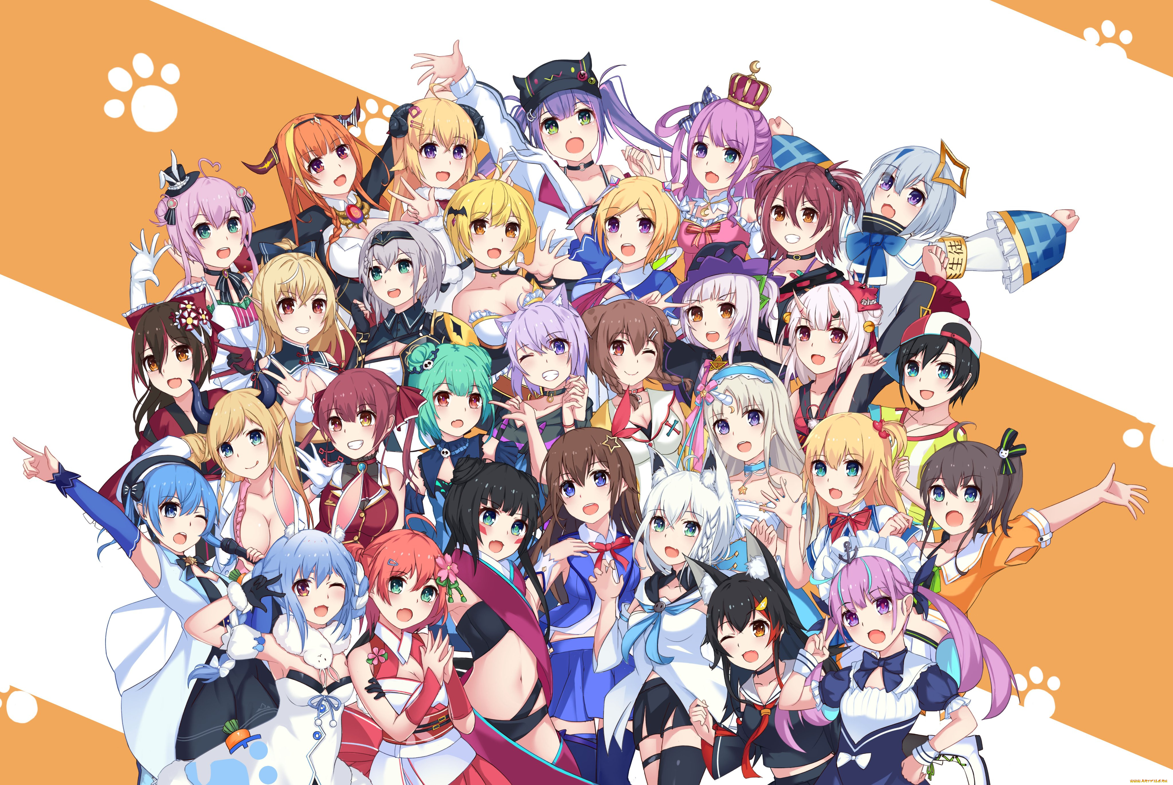 аниме, virtual, youtuber, virtual, youtuber