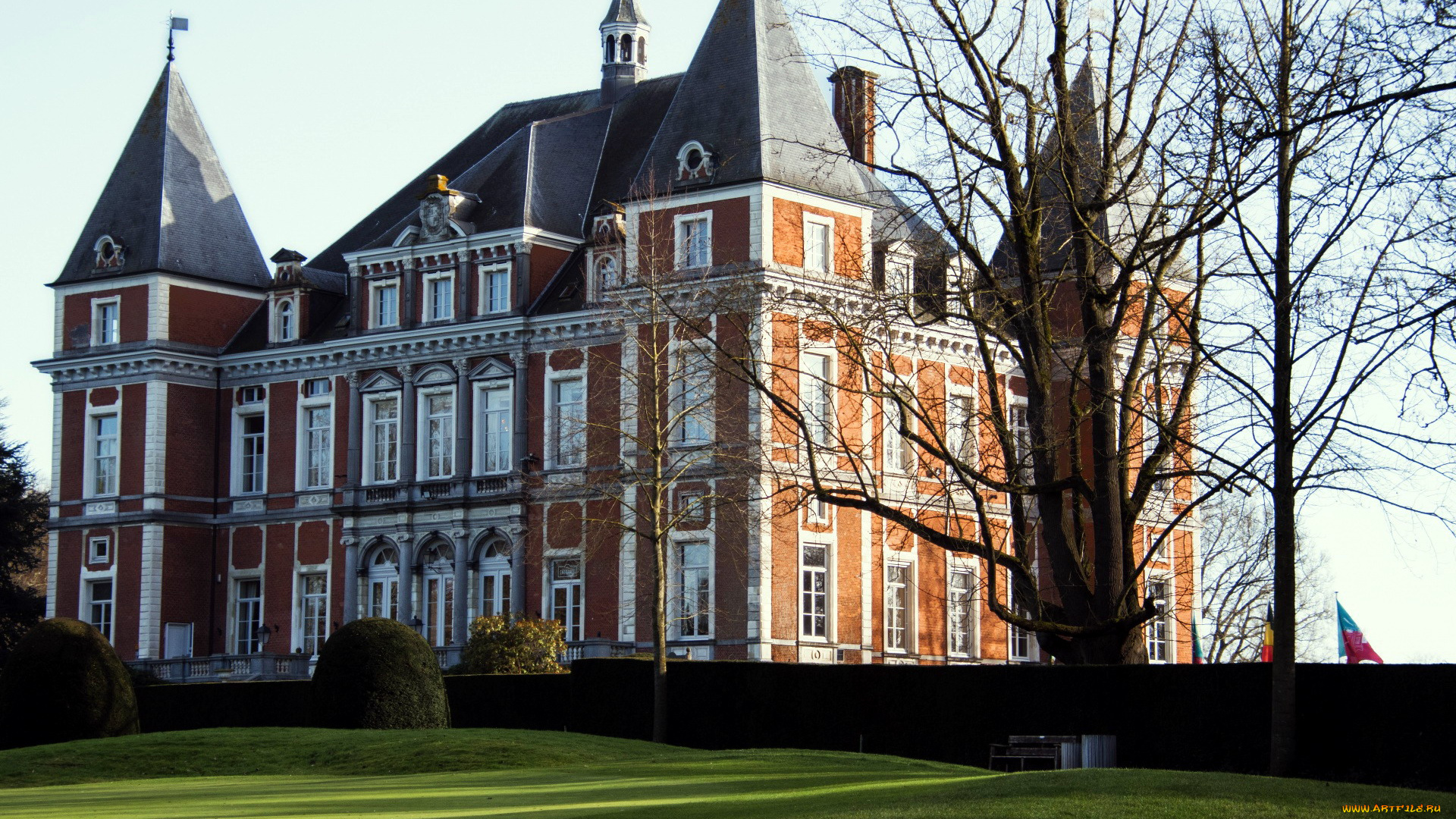 castle, petegem, belgium, города, замки, бельгии, castle, petegem
