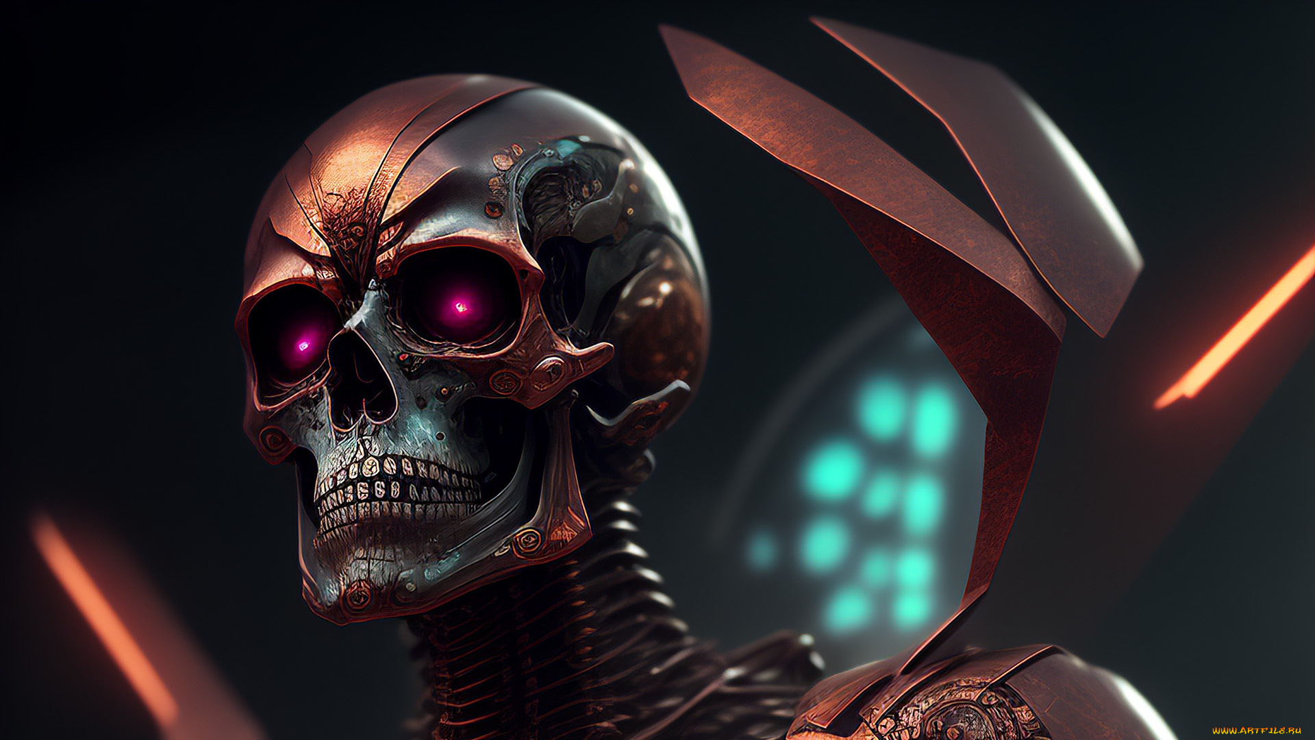 фэнтези, нежить, нейросети, графика, нейроарт, ai, art, нейронные, сети, рисунки, нейро, искусство, череп