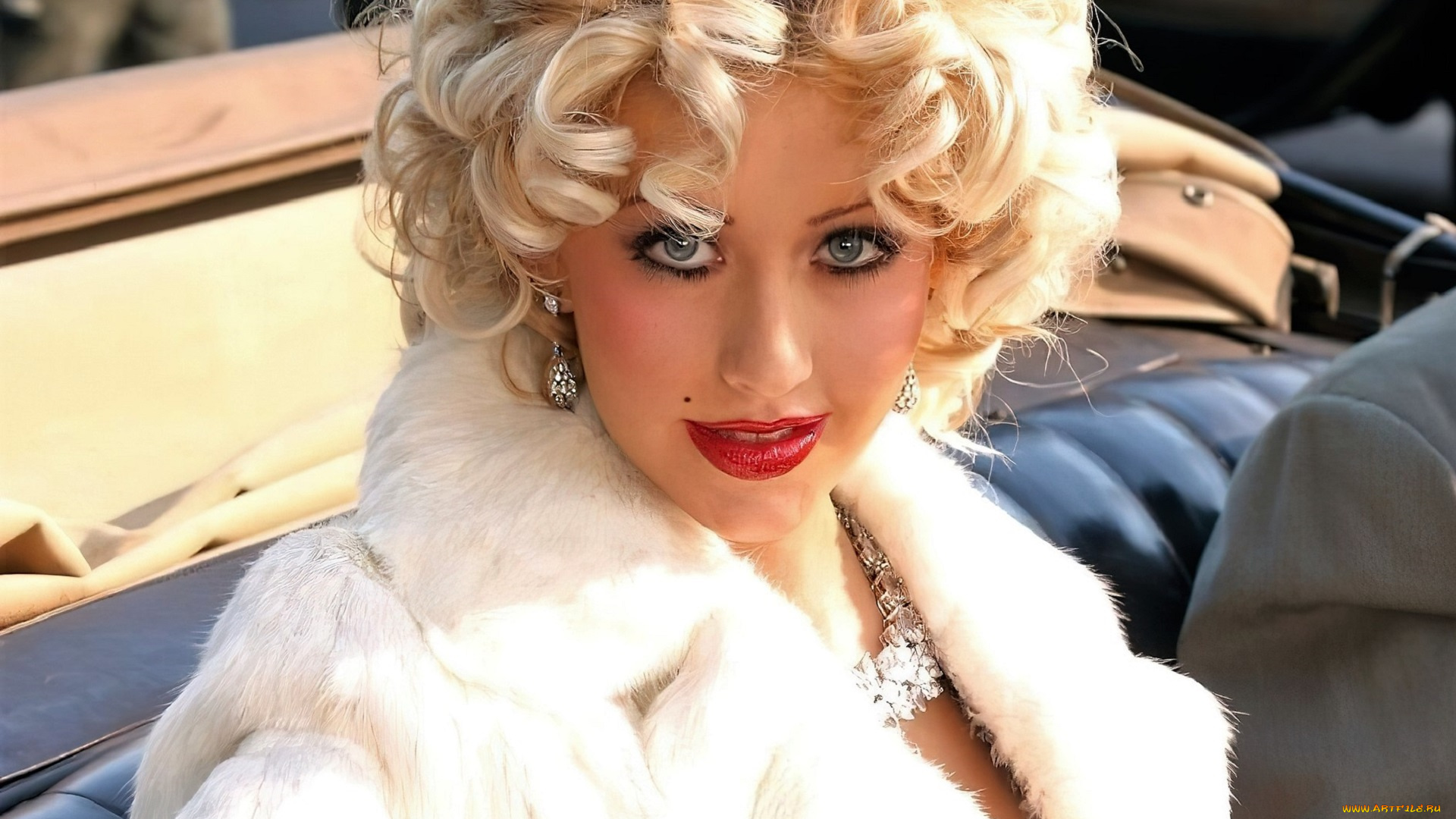 музыка, christina, aguilera, певица, блондинка, лицо