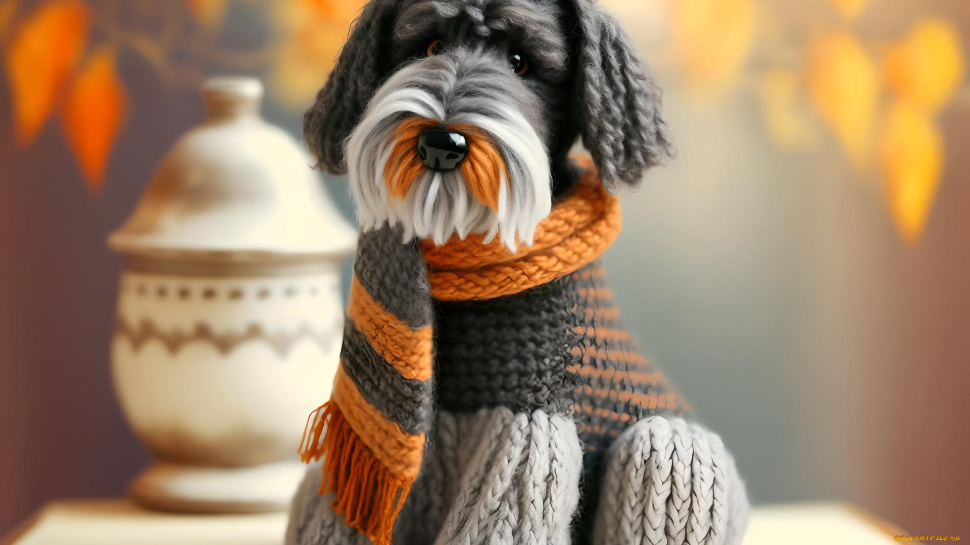 разное, ремесла, , поделки, , рукоделие, нейросети, графика, нейроарт, ai, art, нейронные, сети, рисунки, нейро, искусство, вязаная, собака