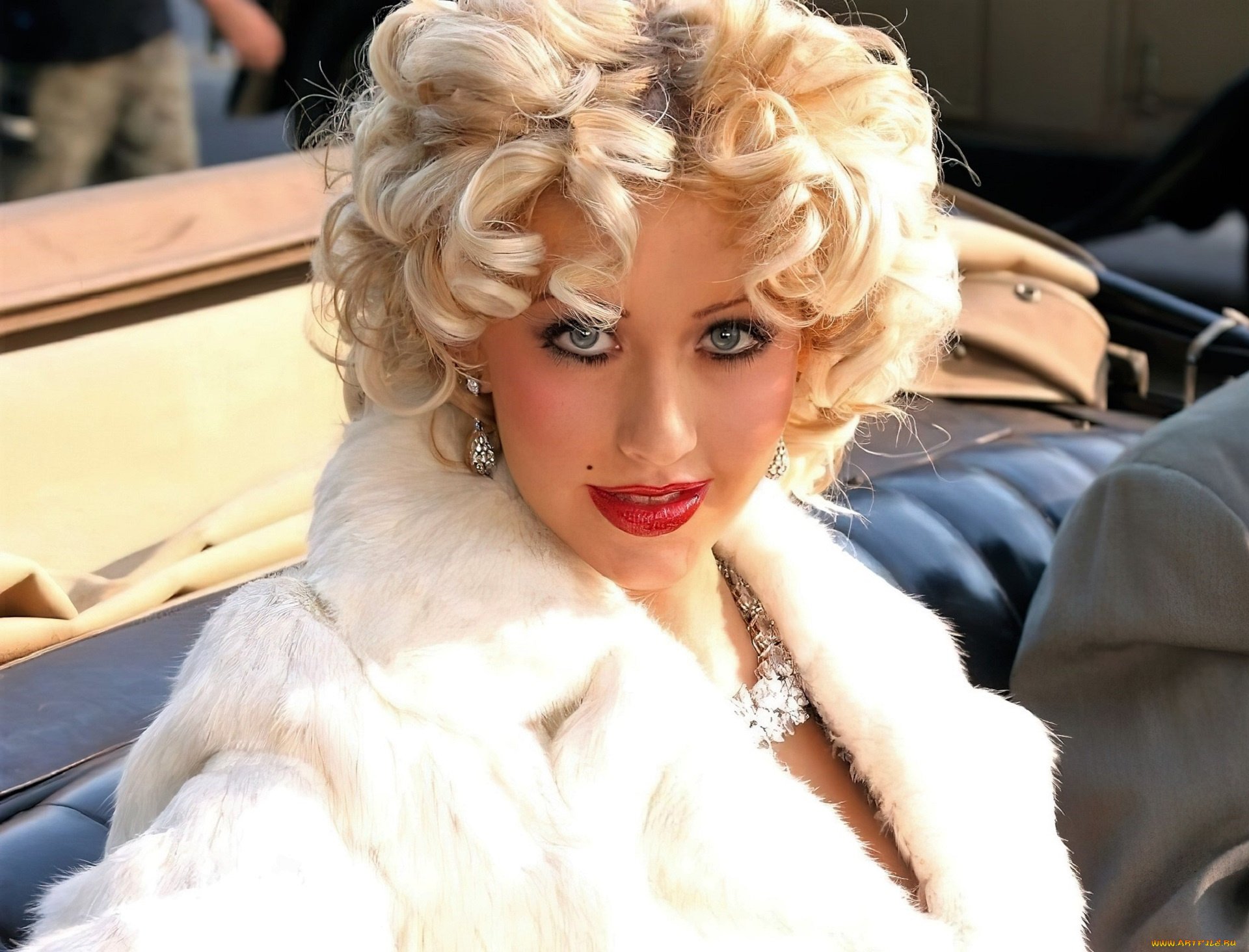 музыка, christina, aguilera, певица, блондинка, лицо