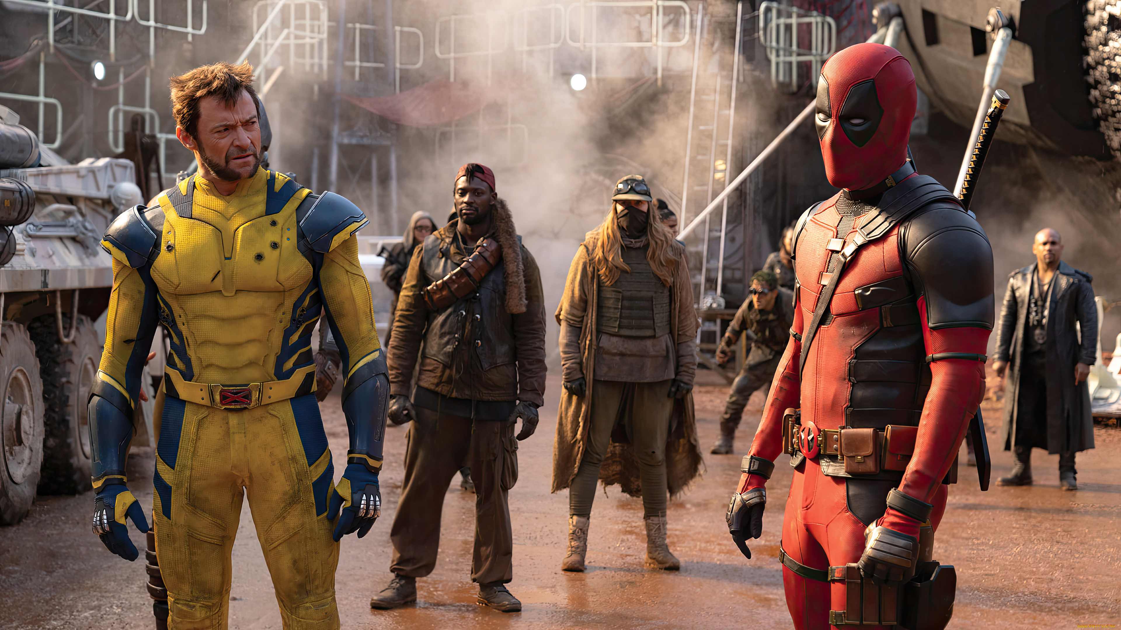deadpool, &, wolverine, , , , 2024, , кино, фильмы, deadpool, &, wolverine, дэдпул, и, росомаха, фантастика, боевик, комедия, ryan, reynolds, hugh, jackman, кадры, из, фильма