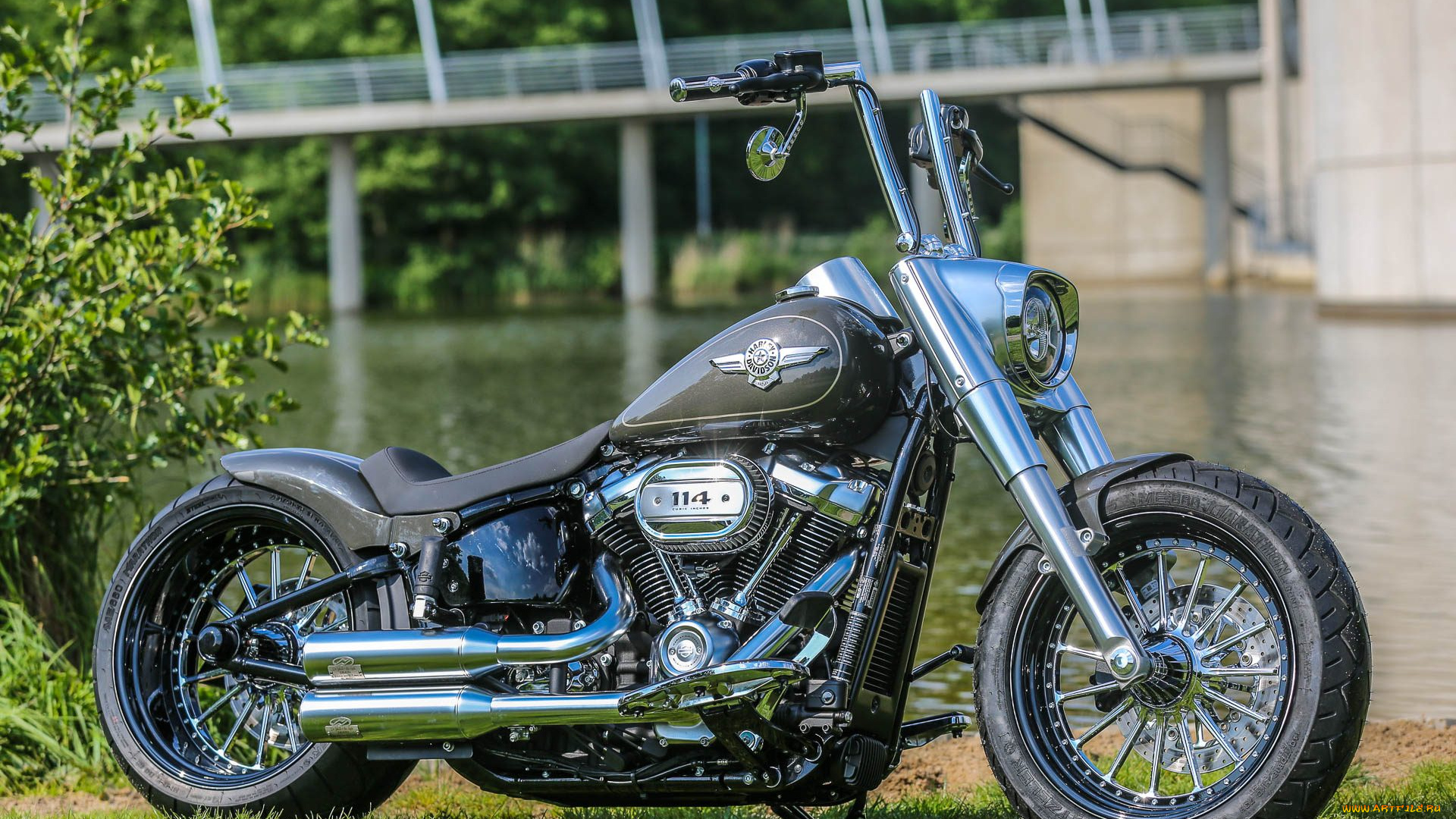 harley, мотоциклы, harley-davidson, thunderbike, customs, мотоцикл, байк