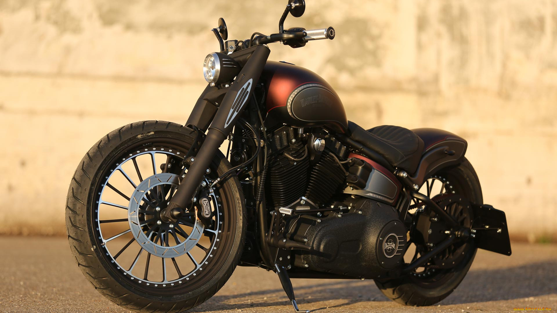 hurley, мотоциклы, 3d, thunderbike, customs, мотоцикл, байк