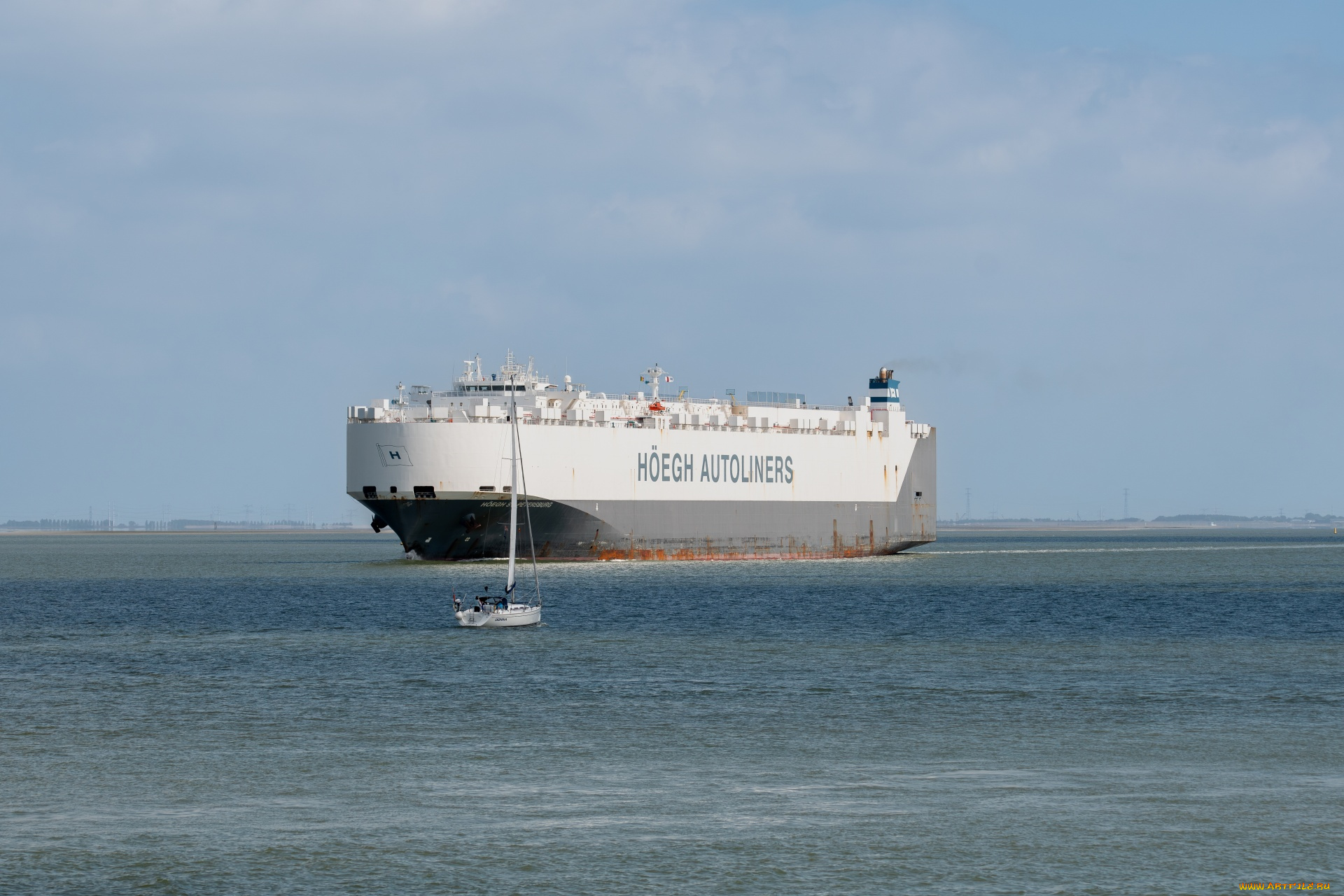 корабли, грузовые, суда, ro-ro, container, carrier, ролкер