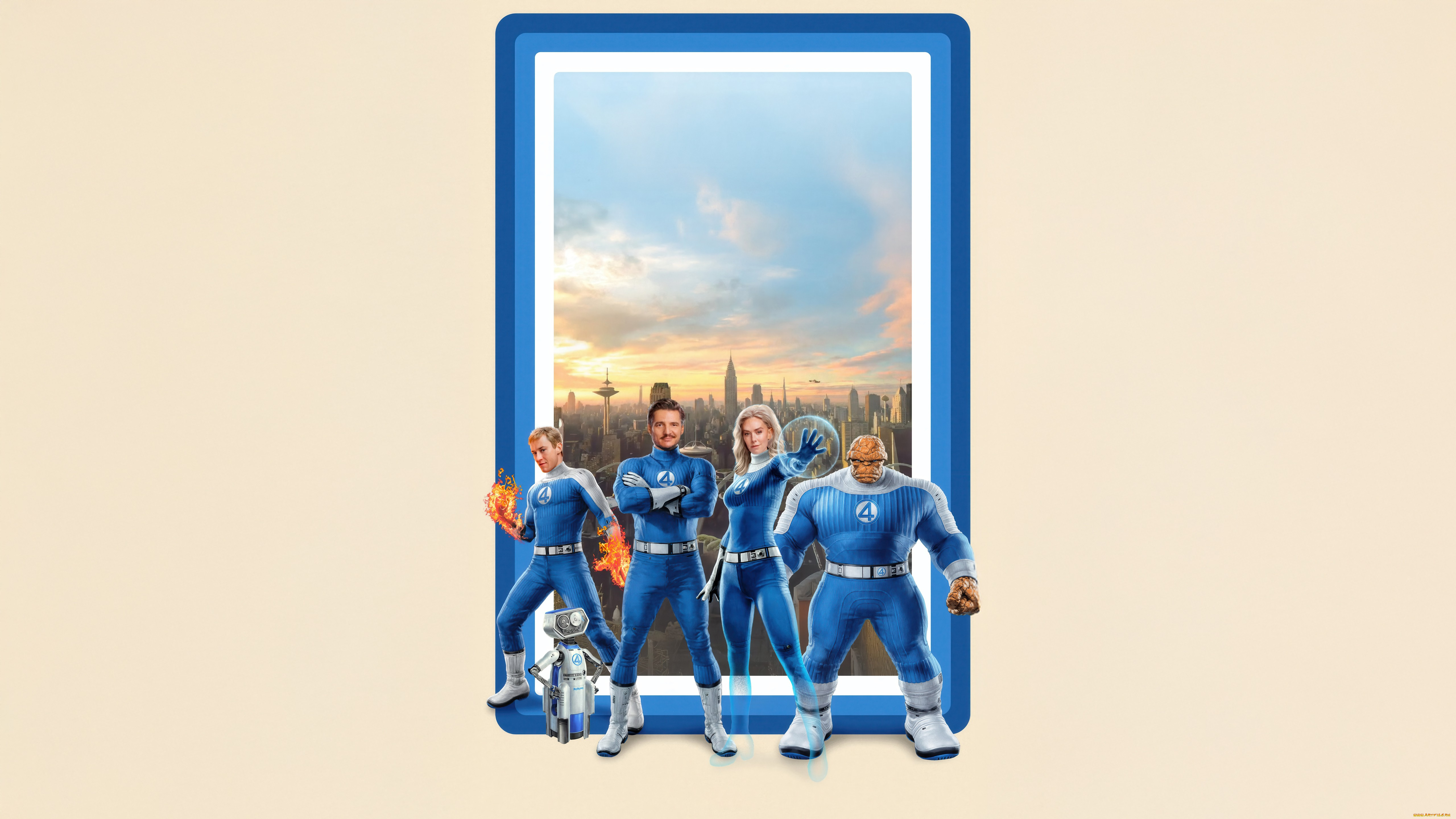 кино, фильмы, the, fantastic, four, , first, steps, the, fantastic, four, first, steps