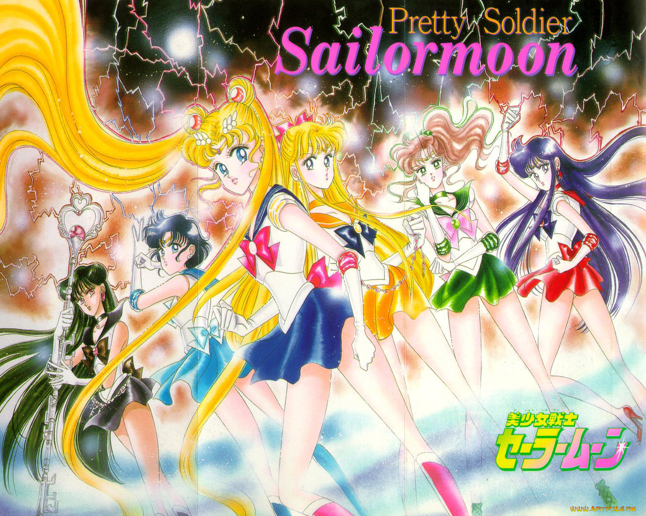 аниме, sailor, moon
