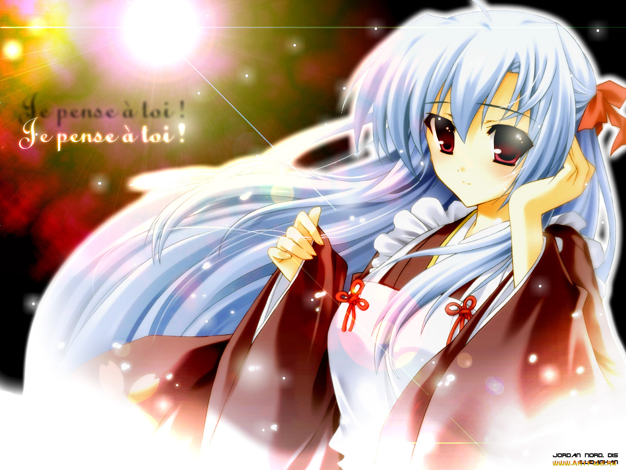 аниме, gift, eternal, rainbow