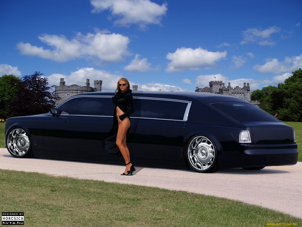 автомобили, авто, девушками