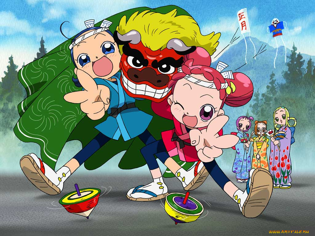 аниме, ojamajo, doremi