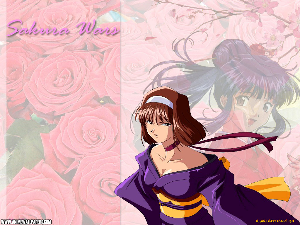 аниме, sakura, wars