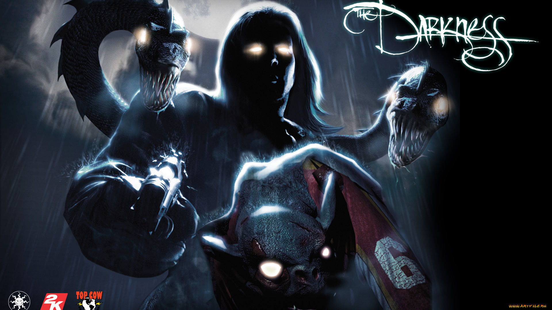 видео, игры, the, darkness