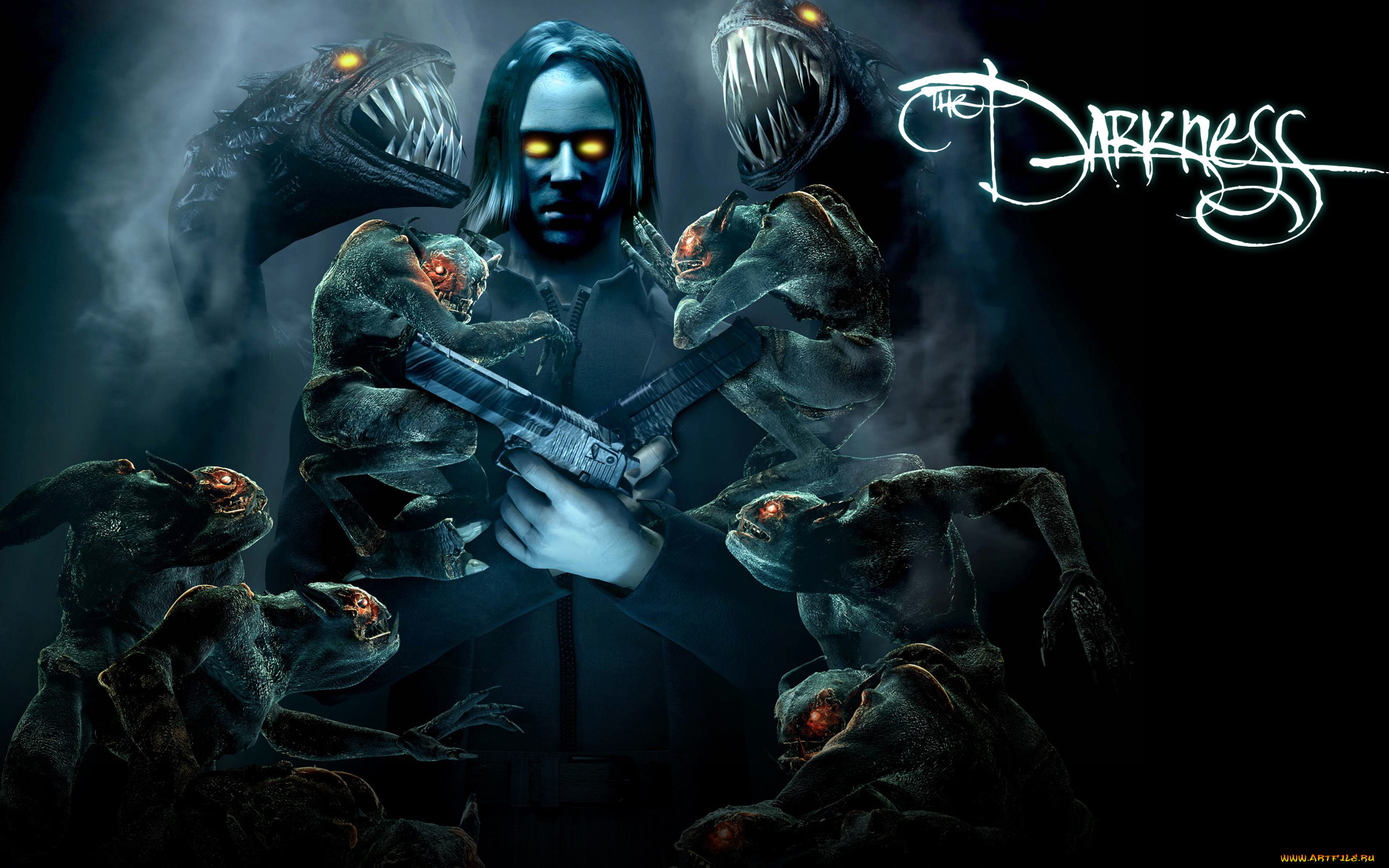 видео, игры, the, darkness