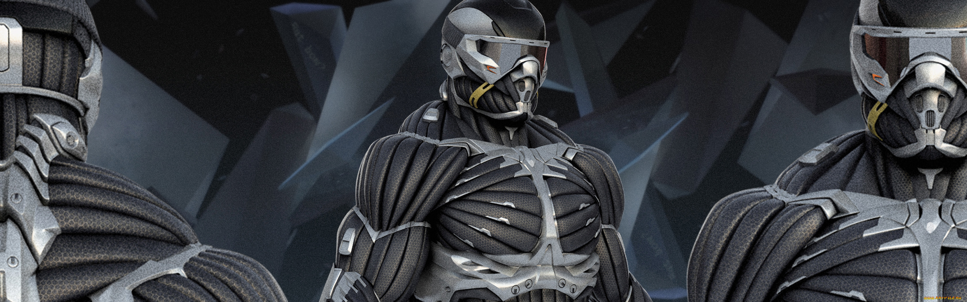 crysis, dual, widescreen, видео, игры