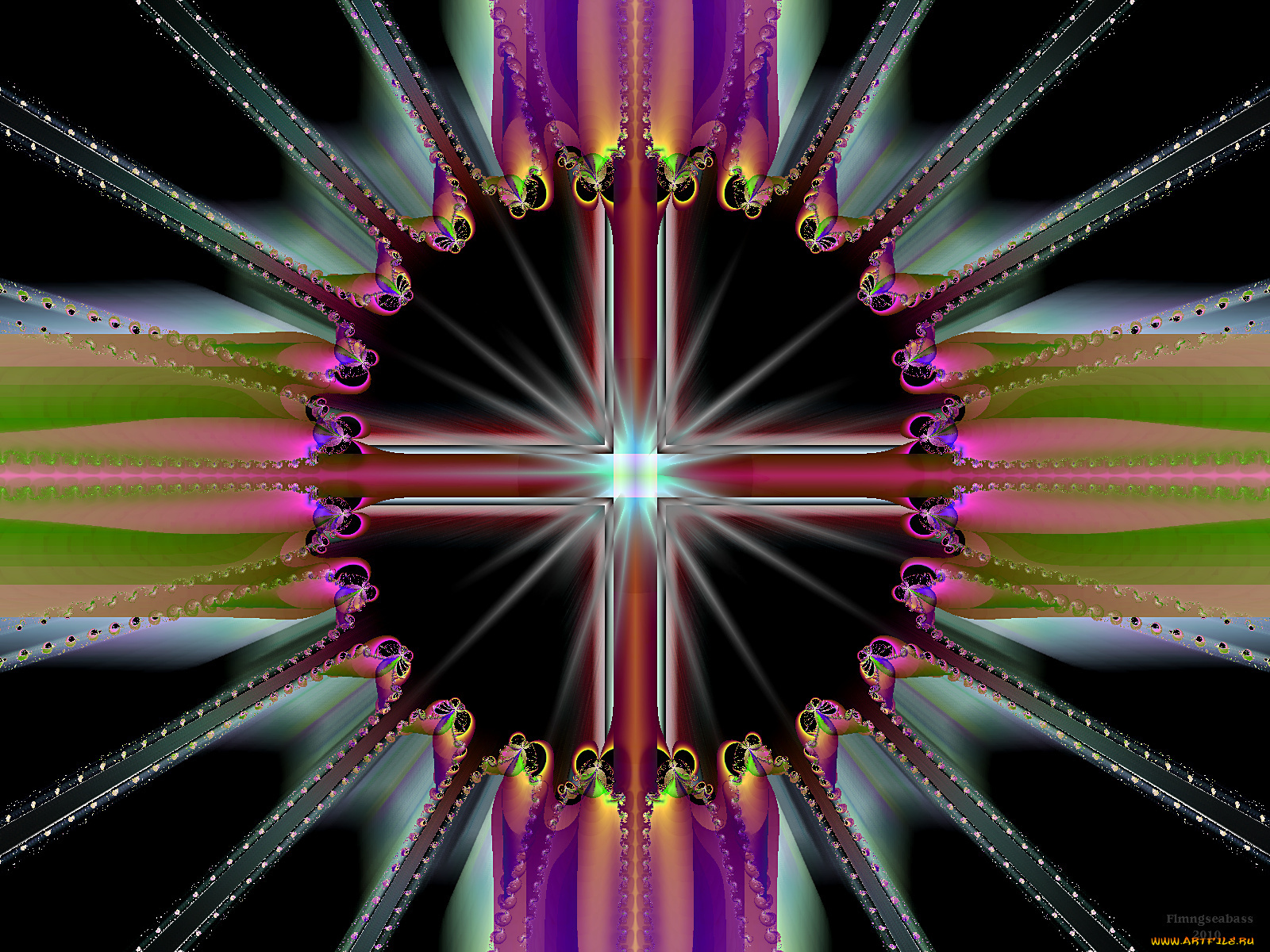 3д, графика, fractal, фракталы, фрактал