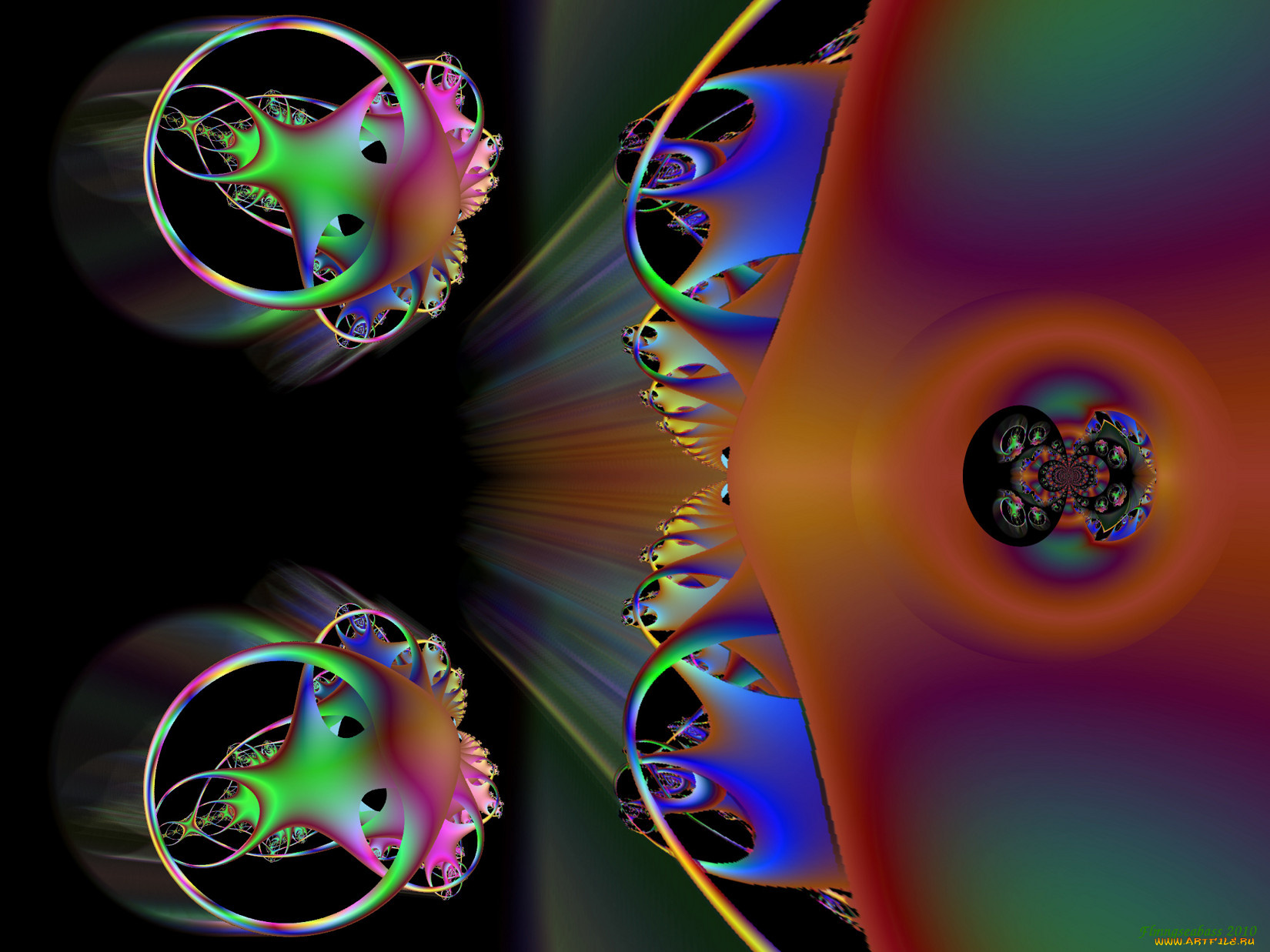 3д, графика, fractal, фракталы, фрактал