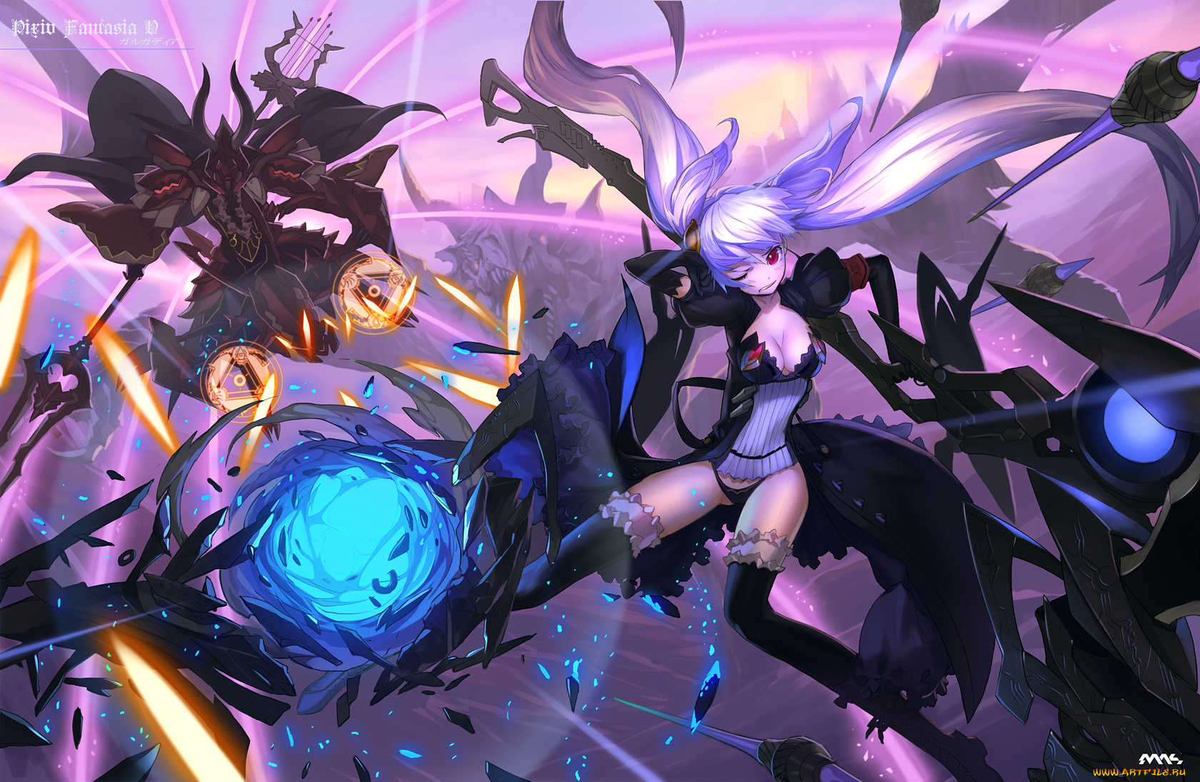 аниме, pixiv, fantasia