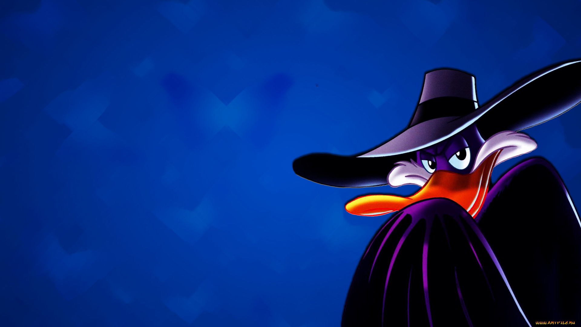 Черный, плащ, мультфильмы, darkwing, duck