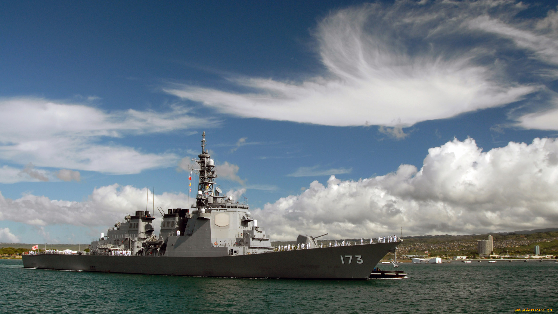 jds, kongo, корабли, крейсеры, линкоры, эсминцы, эсминец, силы, самообороны, Япония