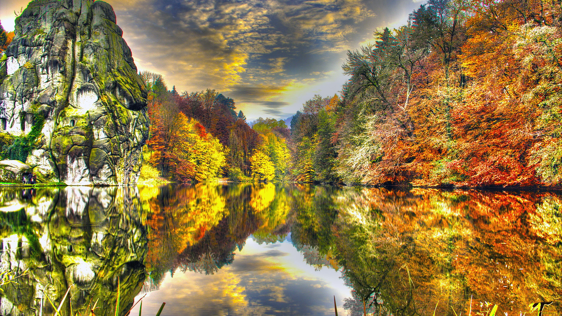 природа, реки, озера, река, скалы