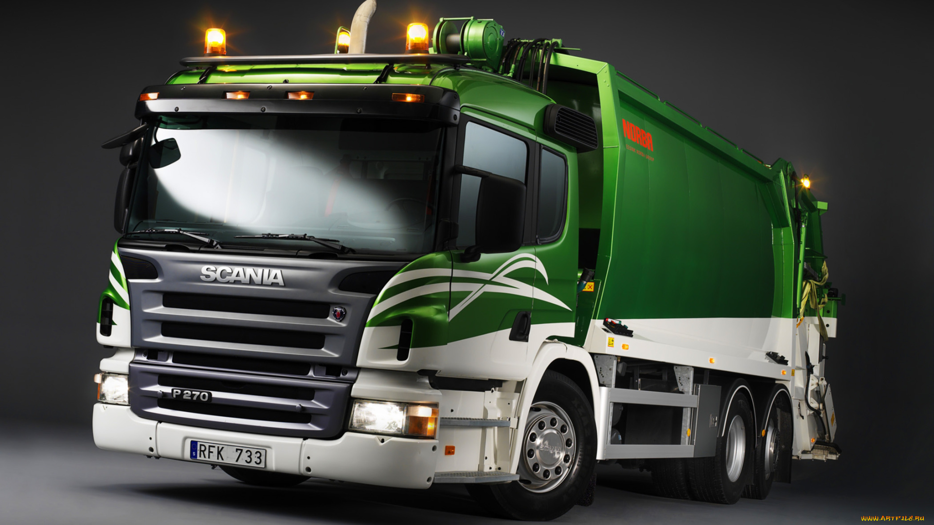 автомобили, мусоровозы, auto, scania