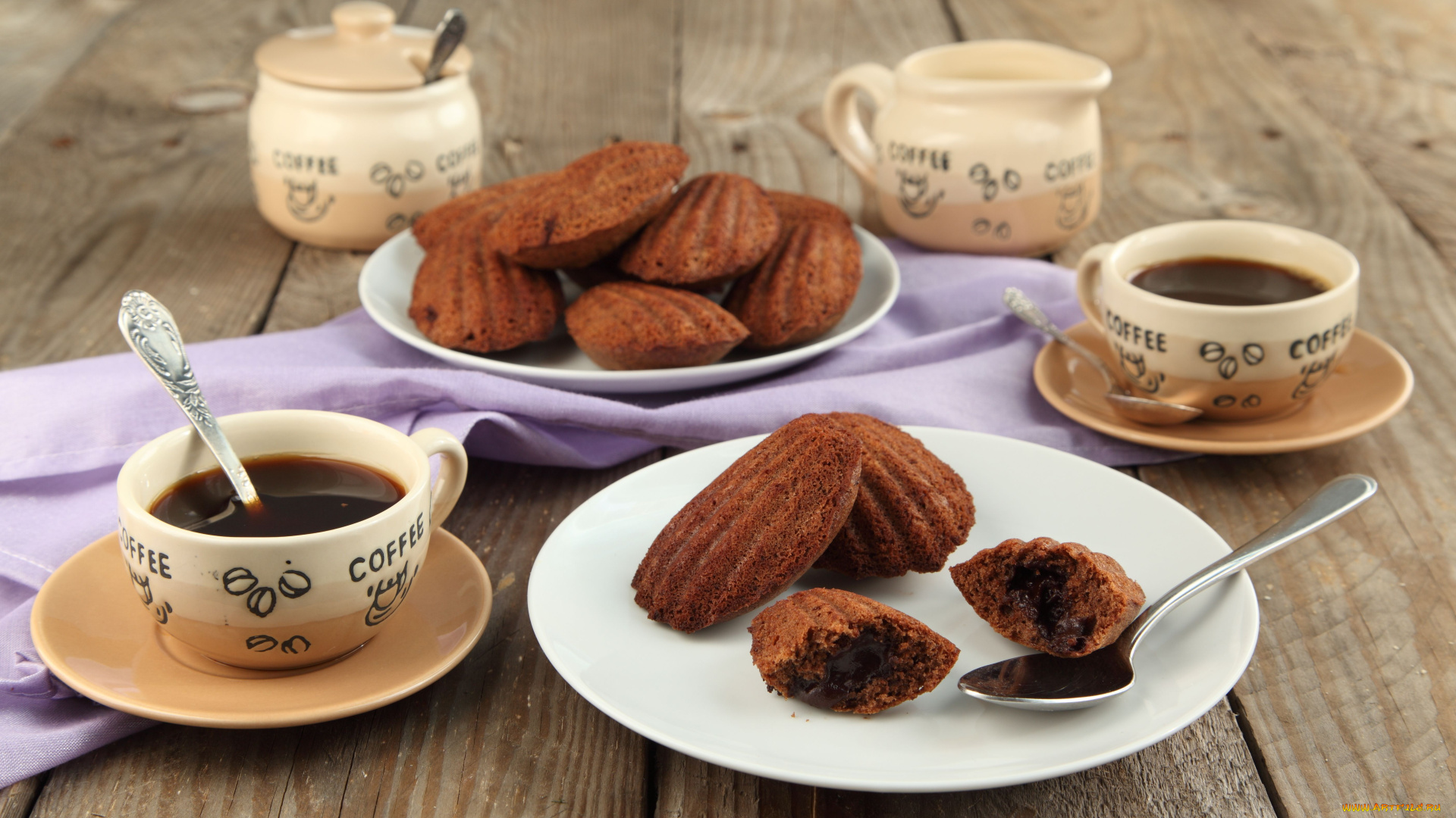 еда, разное, печенье, кофе