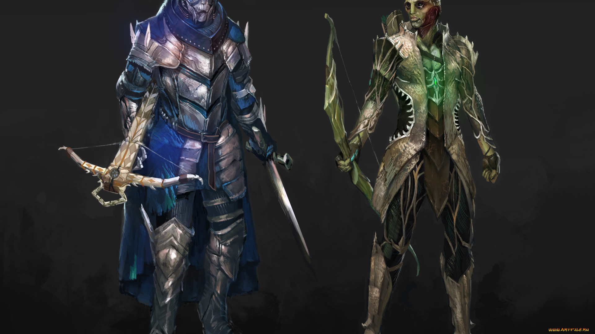 фэнтези, существа, арбалет