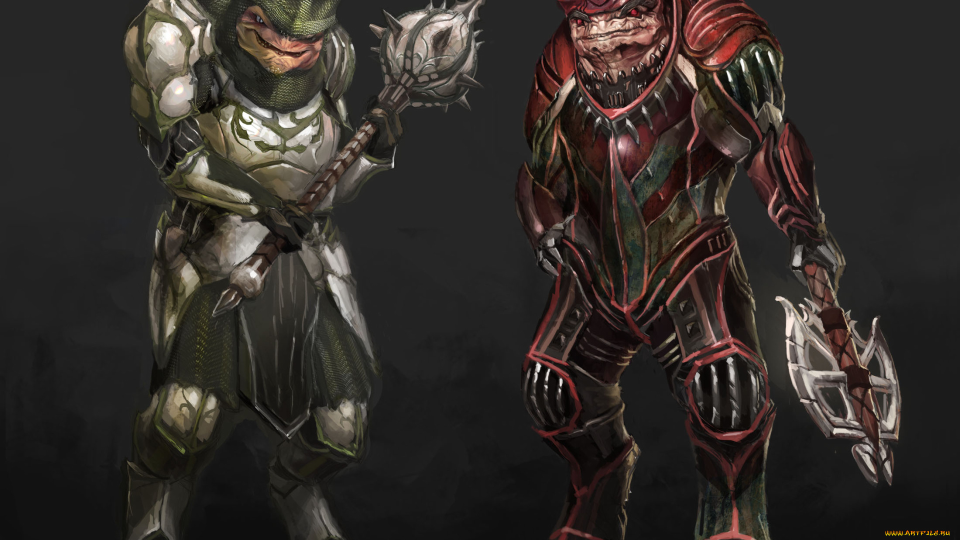 фэнтези, существа, оружие