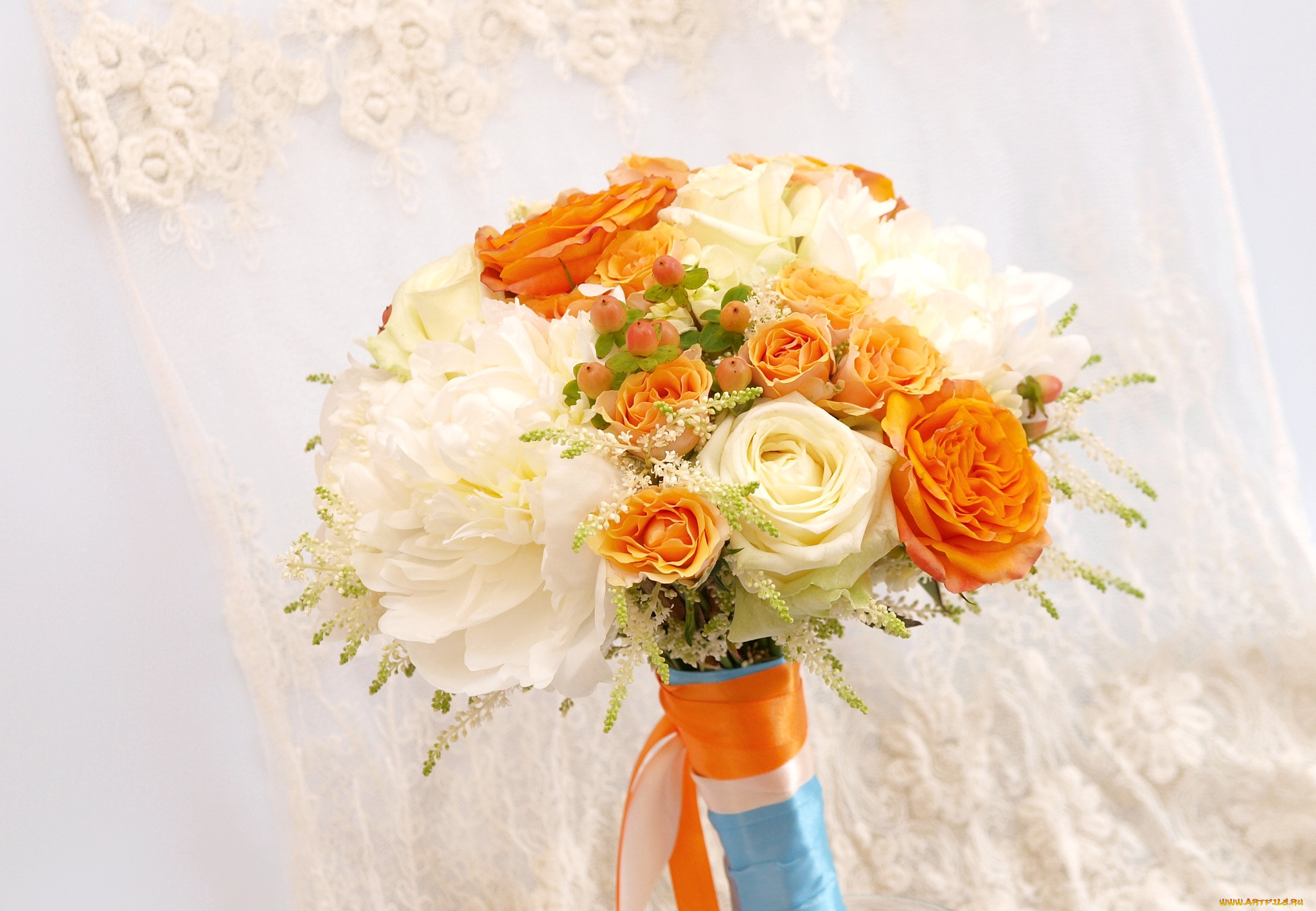 цветы, букеты, композиции, розы, пионы, астильбы