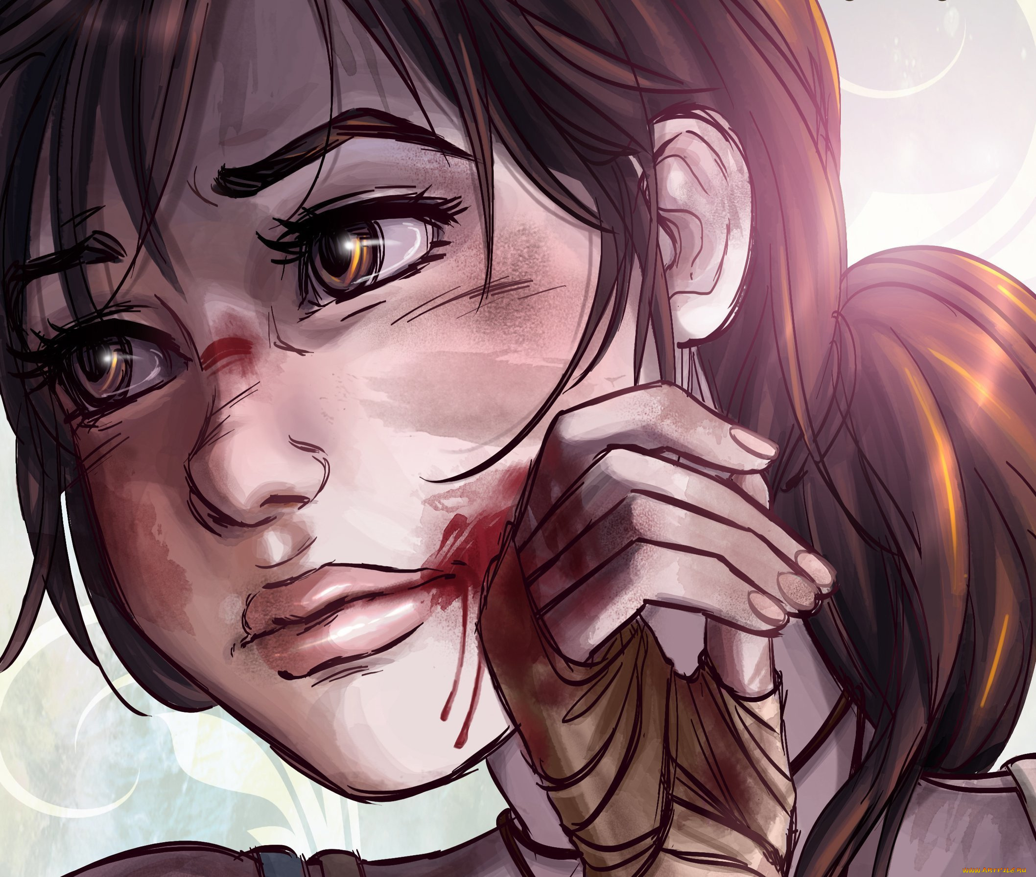 видео, игры, tomb, raider, 2013, лицо